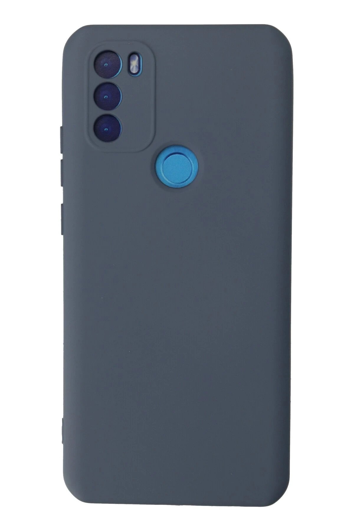 General Mobile GM 21 Plus Kılıf Nano içi Kadife Silikon - Gri-(5796)