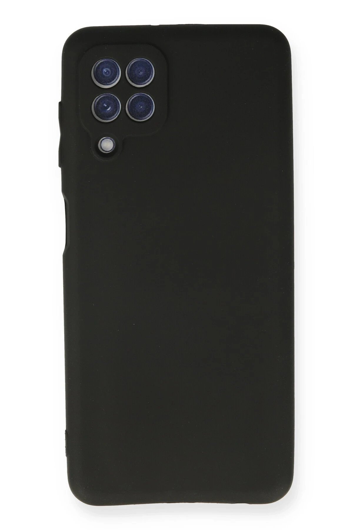 Samsung Galaxy A22 Kılıf First Silikon - Siyah-(5796)