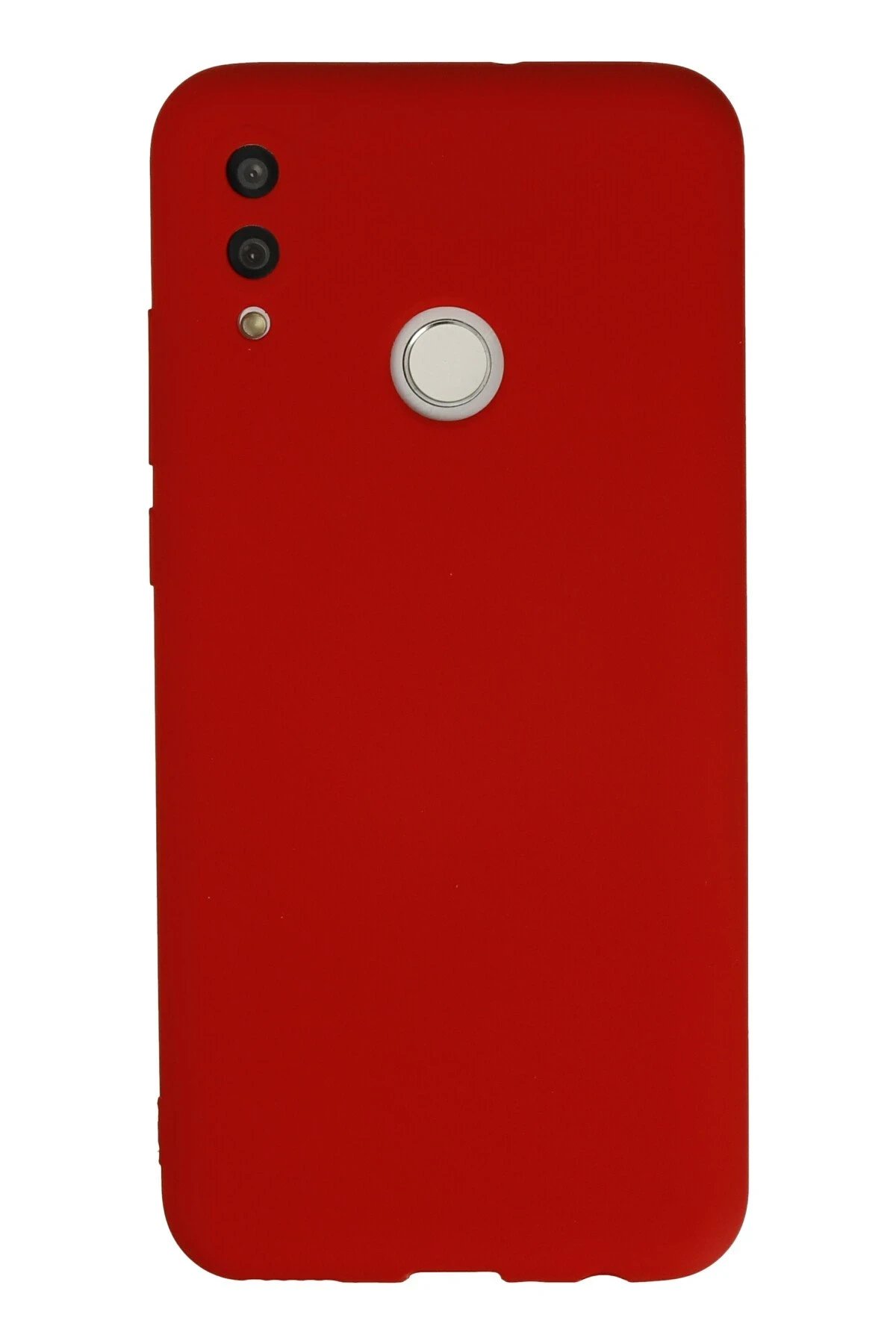 Huawei P Smart 2019 Kılıf Nano içi Kadife Silikon - Kırmızı-(5796)