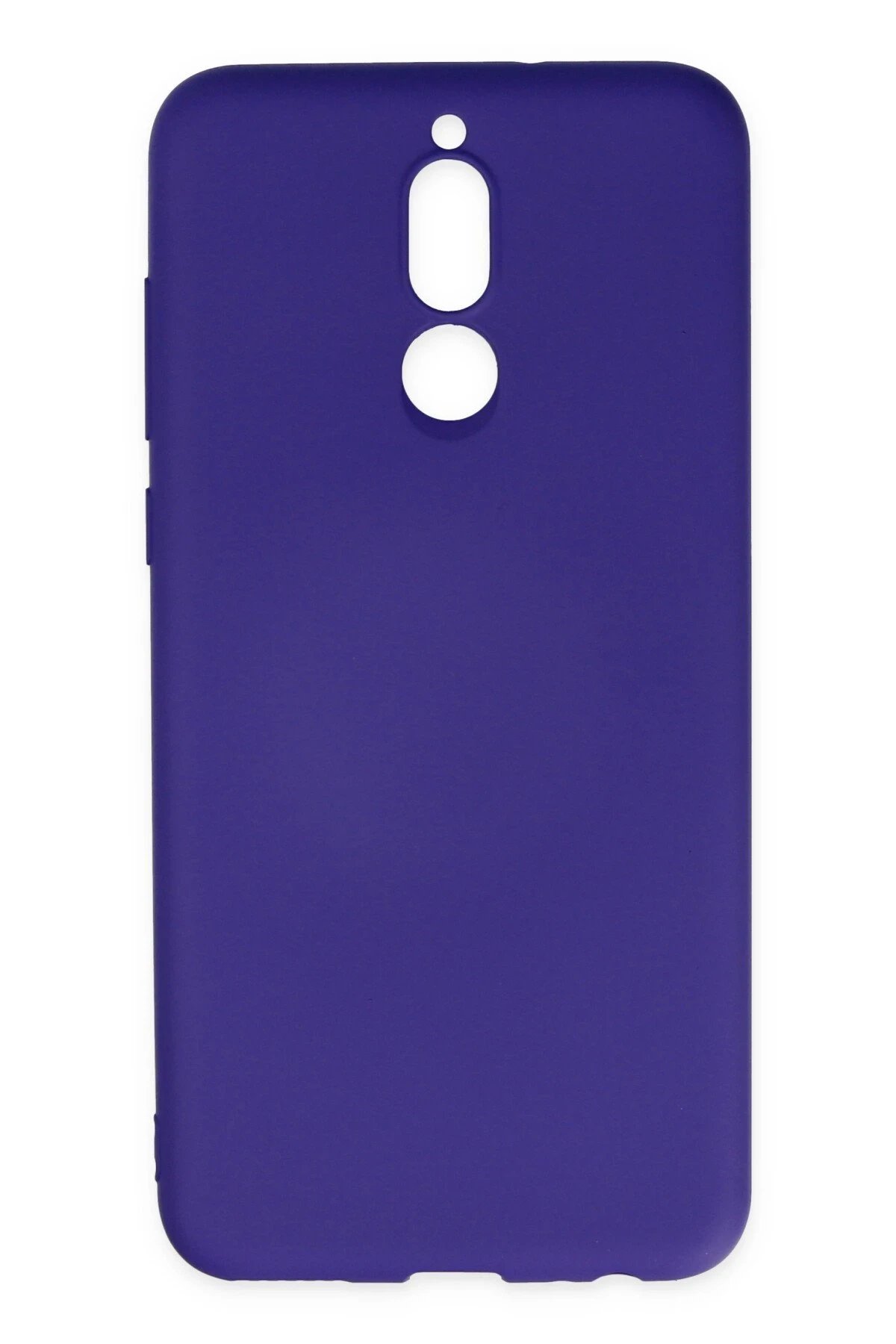 Huawei Mate 10 Lite Kılıf Nano içi Kadife Silikon - Mor-(5796)