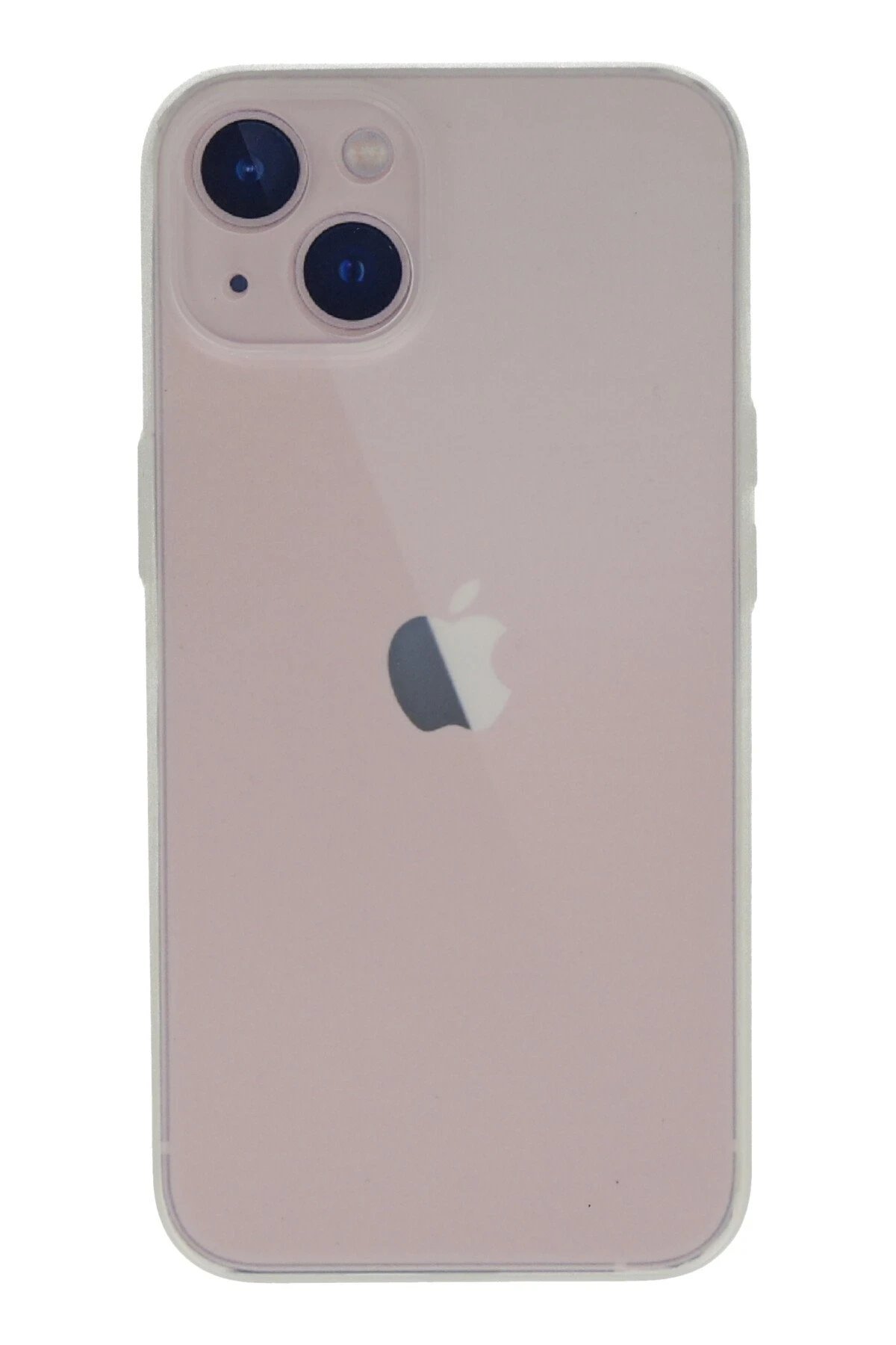 iPhone 13 Mini Kılıf PP Ultra İnce Kapak - Beyaz-(5796)