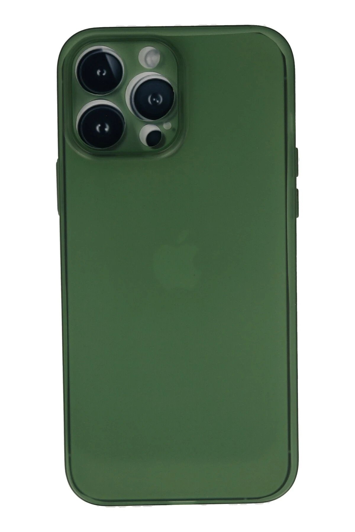 iPhone 13 Pro Kılıf PP Ultra İnce Kapak - Yeşil-(5796)