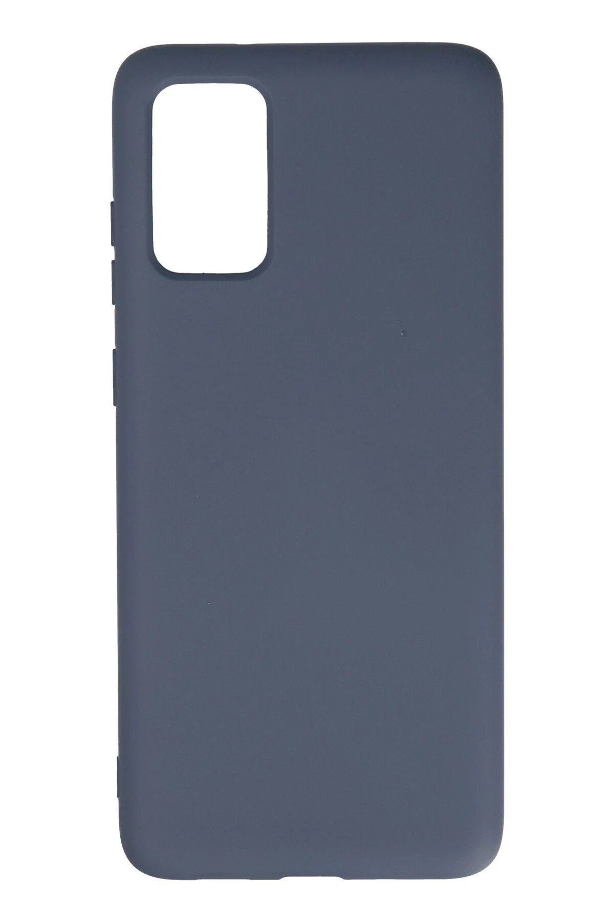 Samsung Galaxy S20 Plus Kılıf Nano içi Kadife Silikon - Gri-(5796)