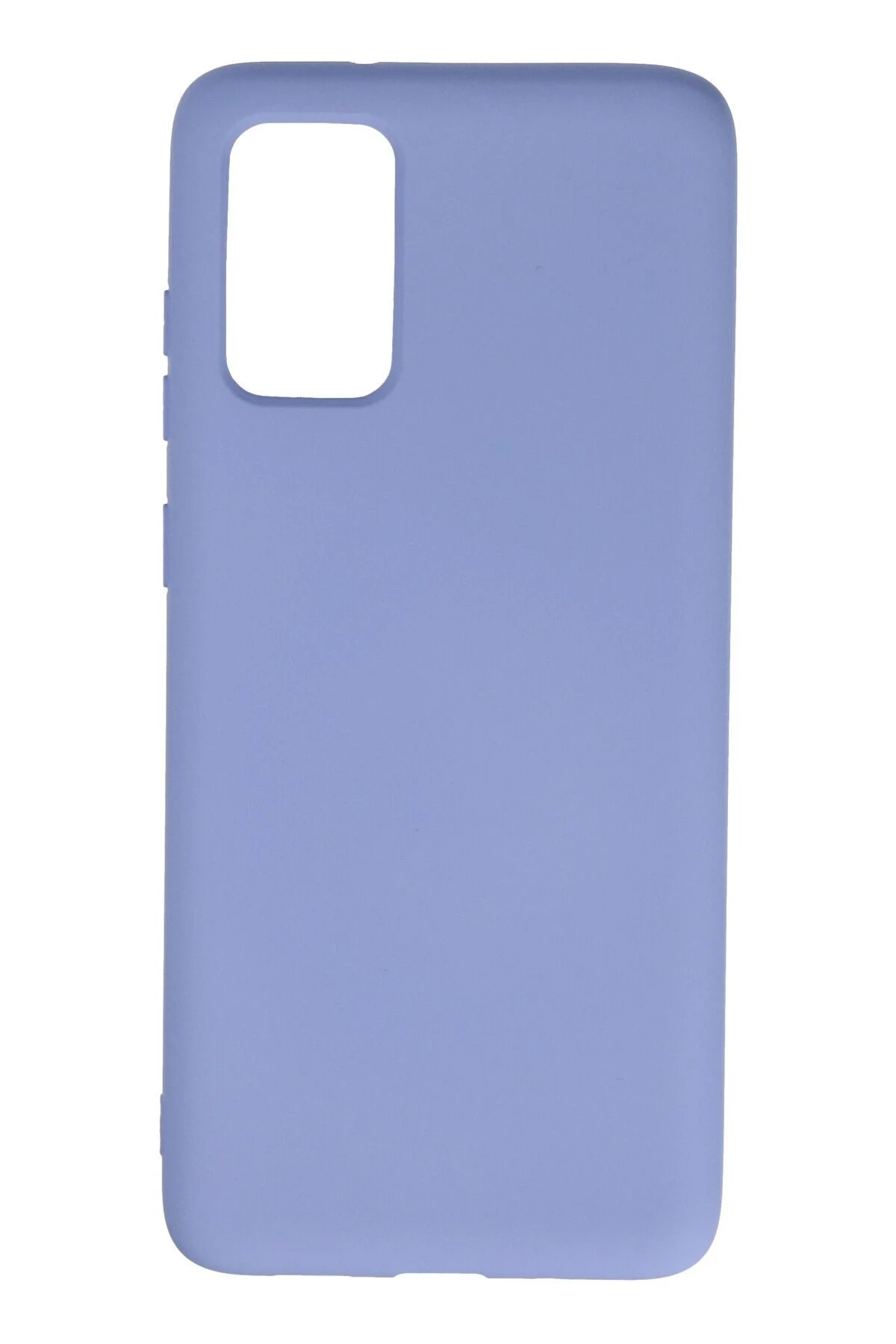 Samsung Galaxy S20 Plus Kılıf Nano içi Kadife Silikon - Lila-(5796)