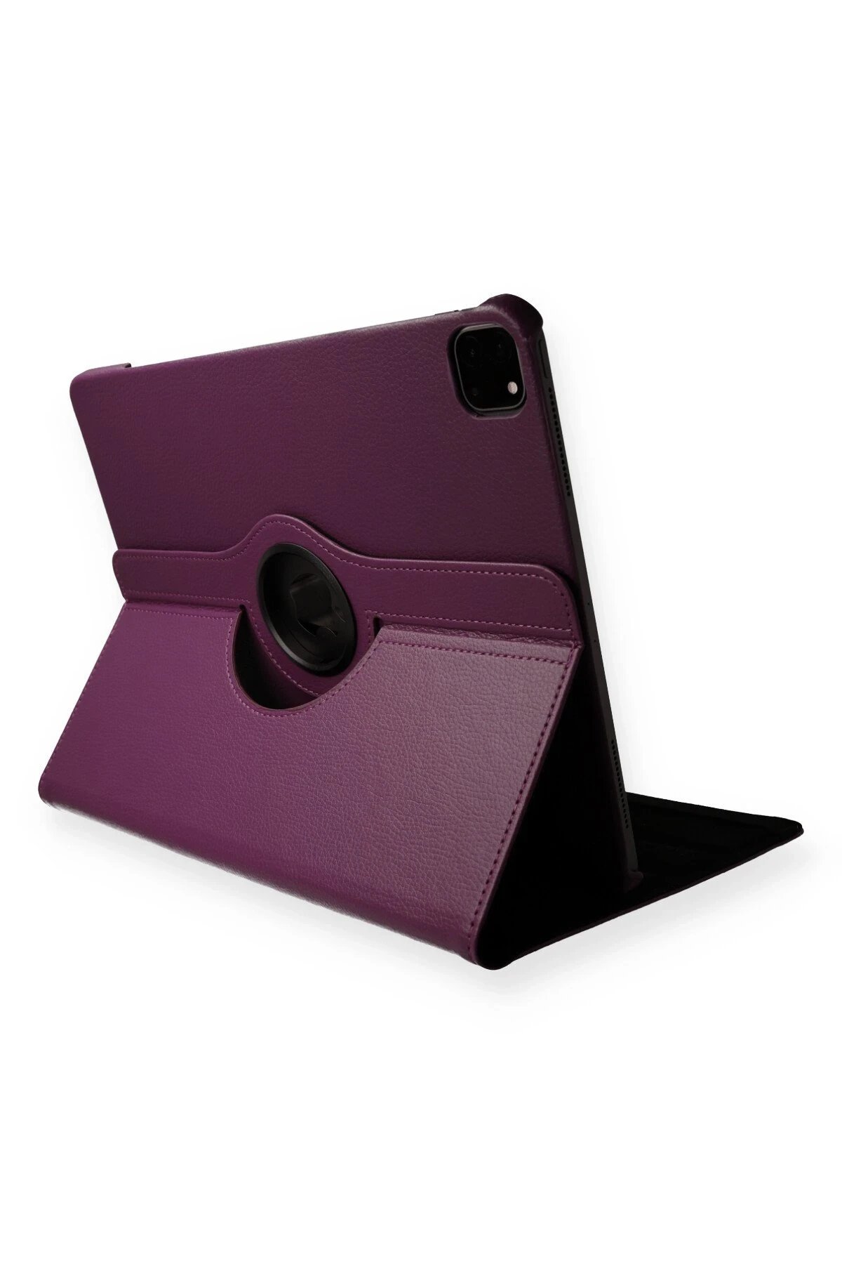 iPad Pro 11 (2020) Kılıf 360 Tablet Deri Kılıf - Mürdüm-(5796)