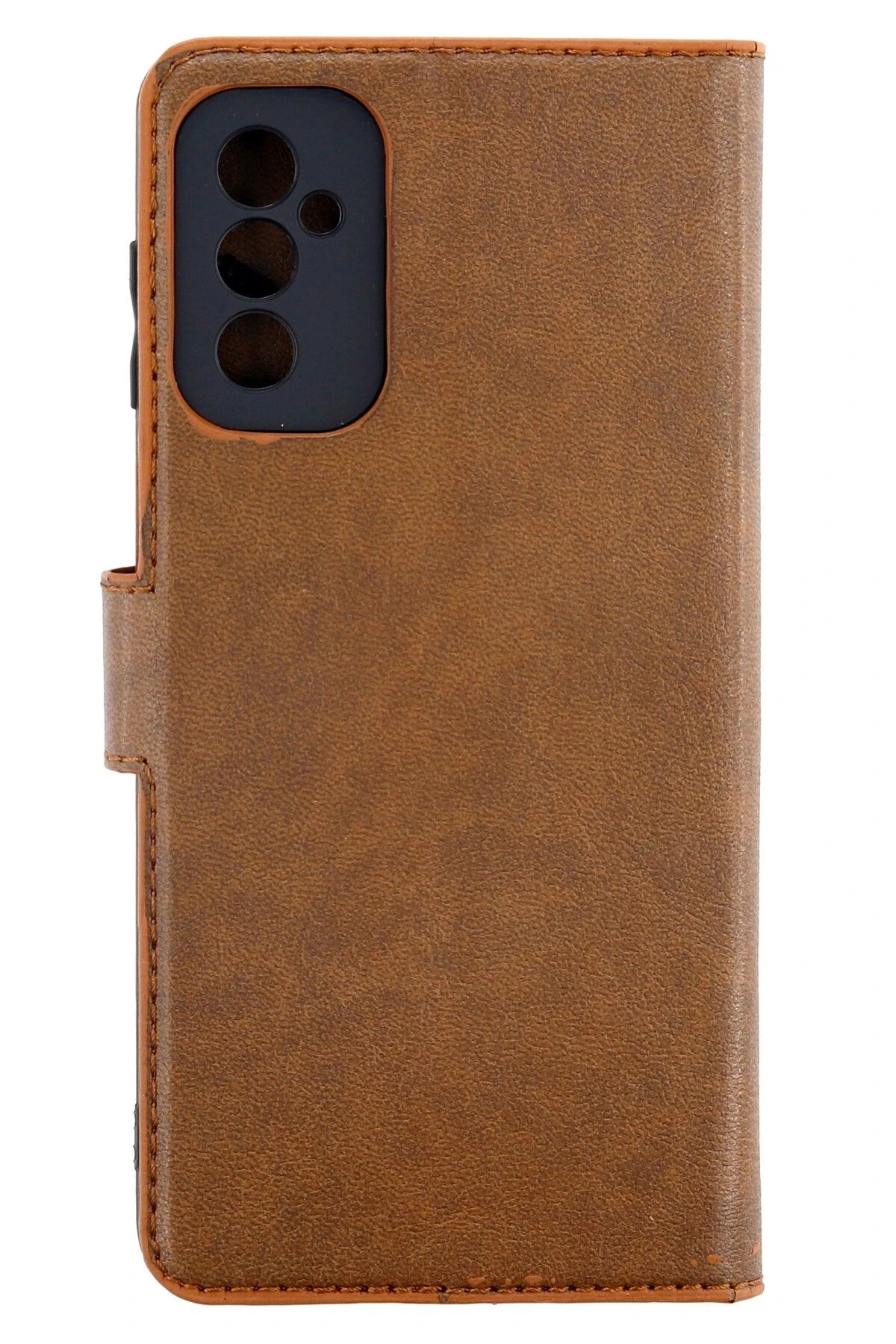 Samsung Galaxy M52 5G Kılıf Trend S Plus Kapaklı Kılıf - Taba-(5796)