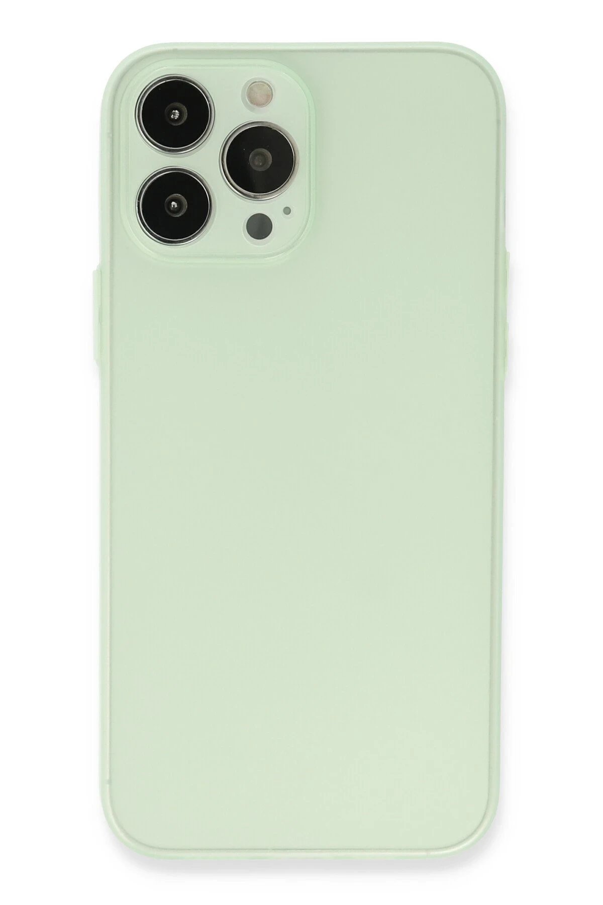 iPhone 13 Pro Kılıf Puma Silikon - Açık Yeşil-(5796)