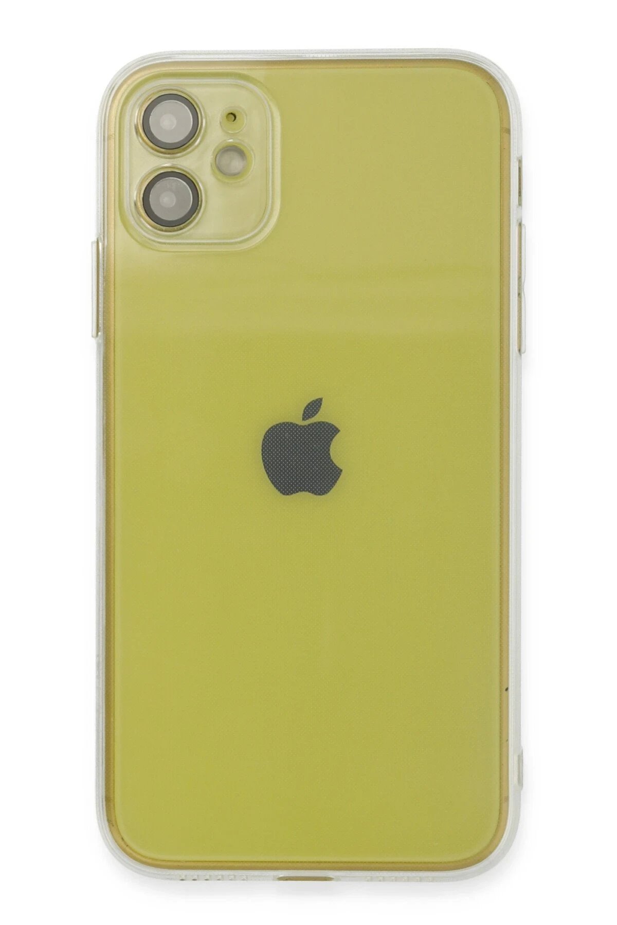 iPhone 11 Kılıf Fly Lens Silikon - Şeffaf-(5796)