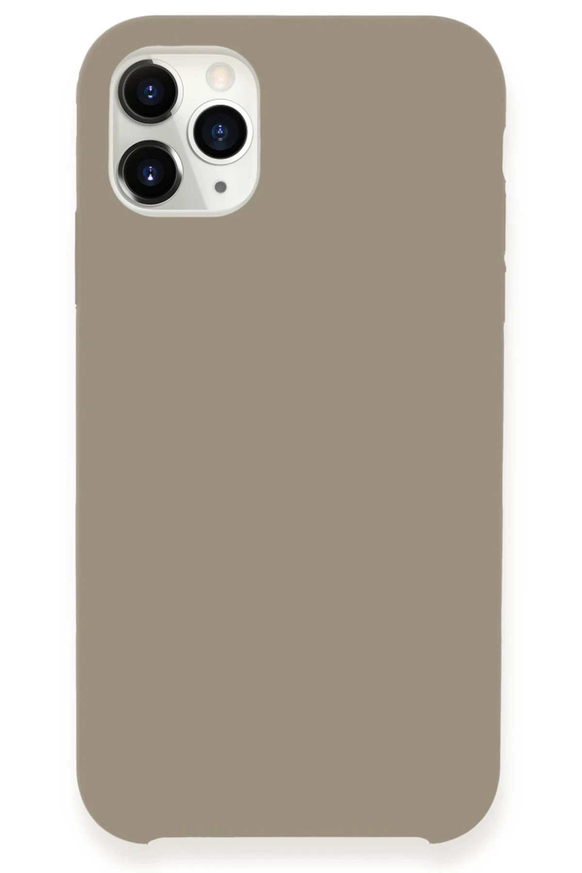 iPhone 11 Pro Kılıf Lansman Legant Silikon - Bej-(5796)