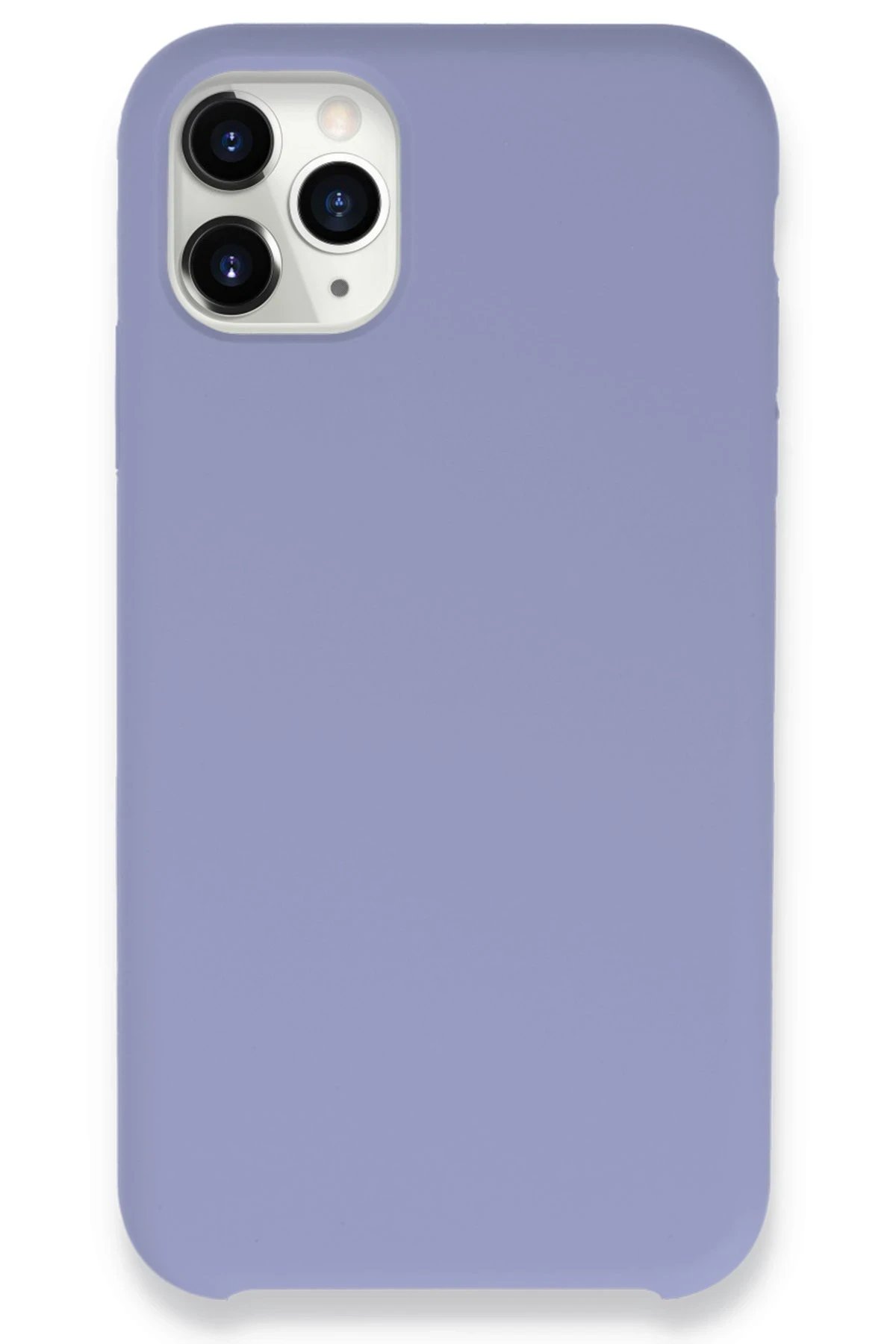 iPhone 11 Pro Max Kılıf Lansman Legant Silikon - Lila-(5796)