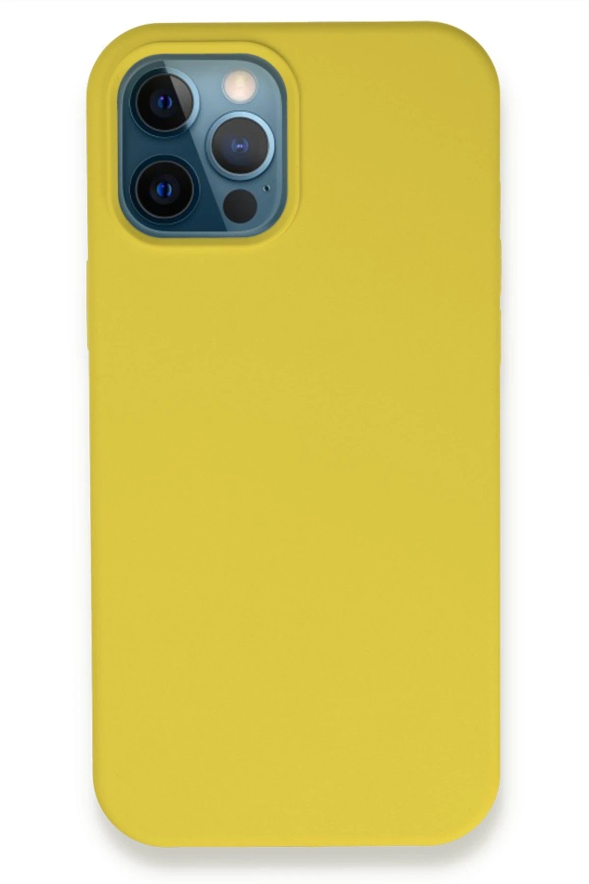 iPhone 12 Pro Max Kılıf Lansman Legant Silikon - Bordo-(5796)