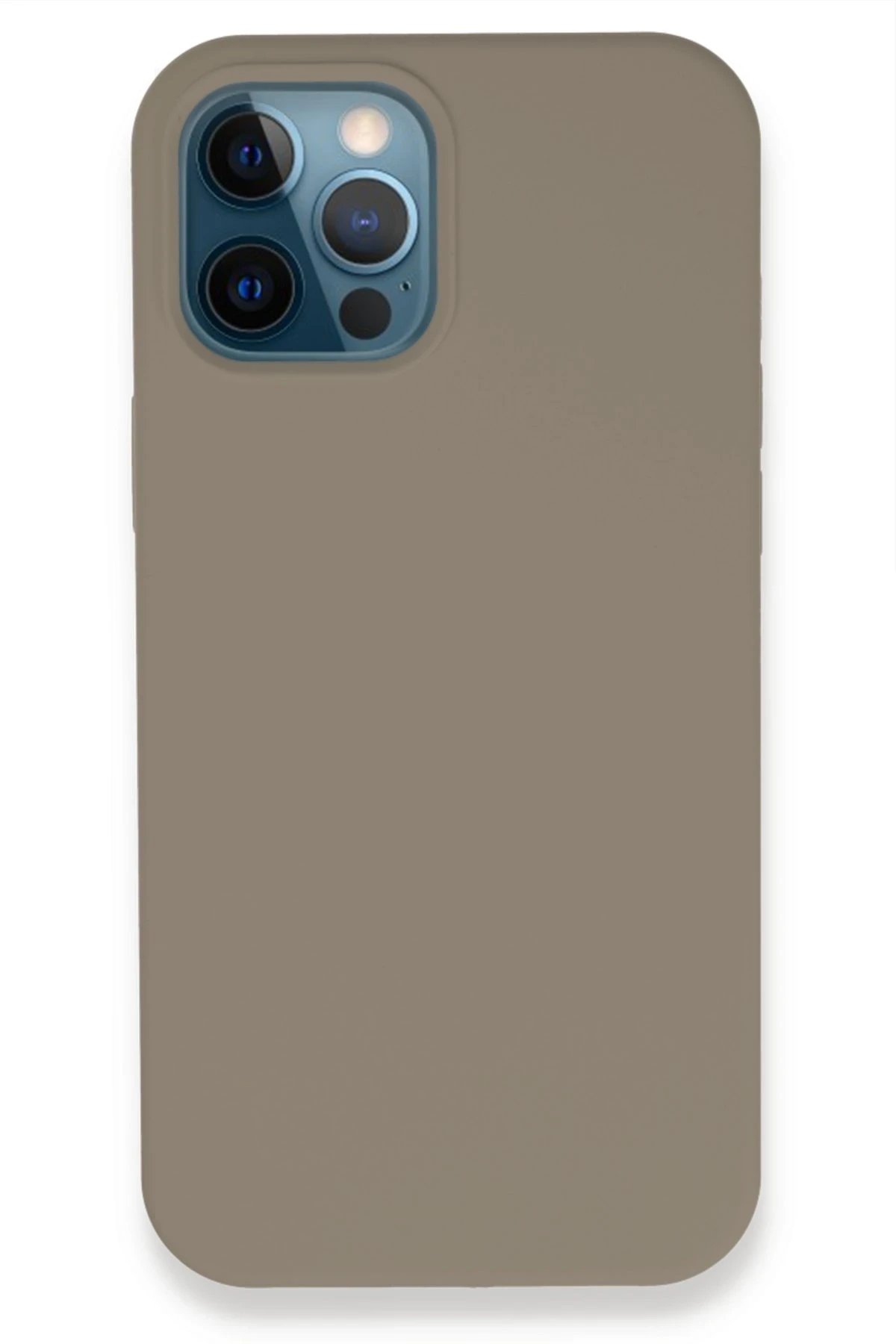 iPhone 12 Pro Max Kılıf Lansman Legant Silikon - Yeşil-(5796)
