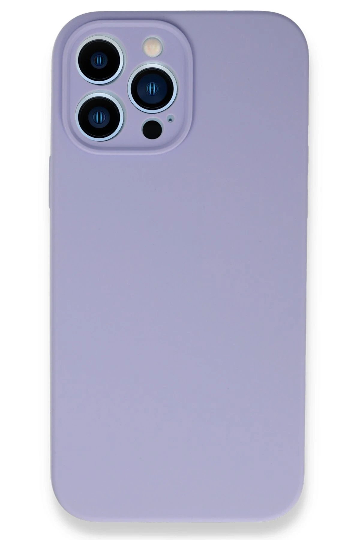 iPhone 13 Pro Max Kılıf Lansman Legant Silikon - Lila-(5796)