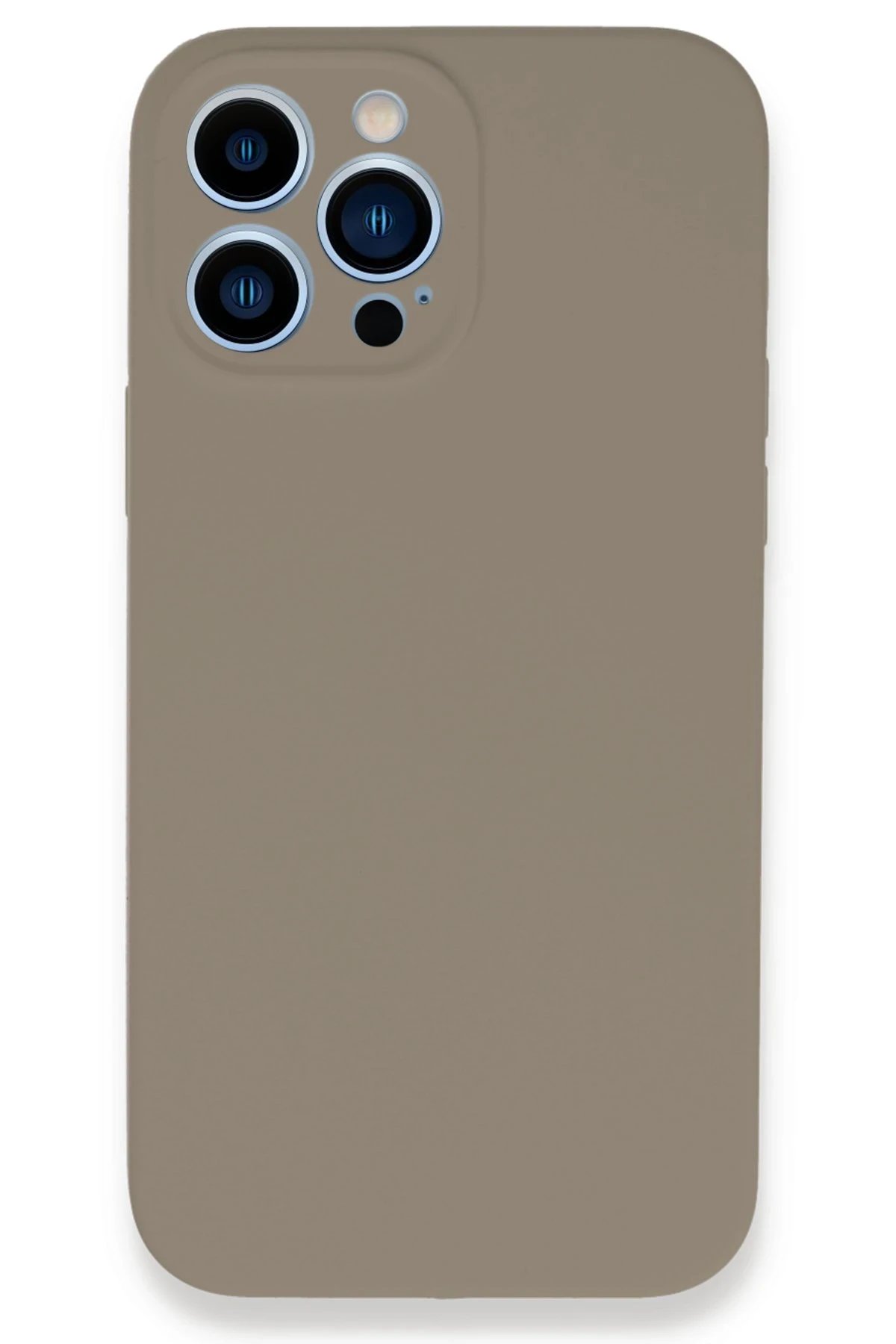 iPhone 13 Pro Max Kılıf Lansman Legant Silikon - Bej-(5796)