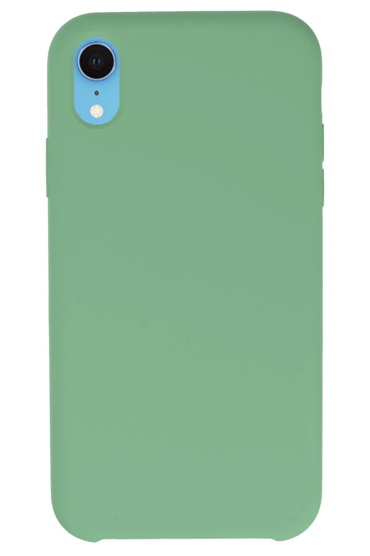 iPhone XR Kılıf Lansman Legant Silikon - Yeşil-(5796)