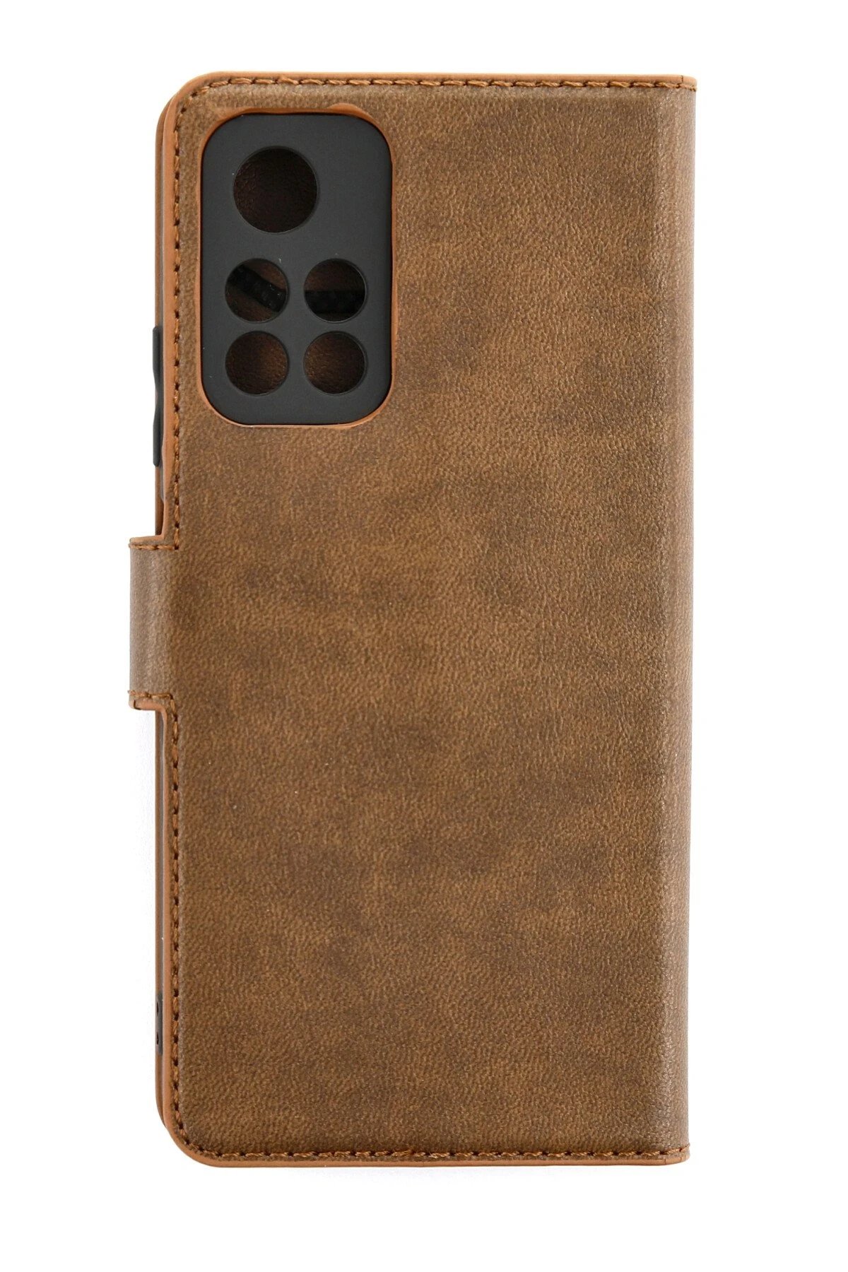 Xiaomi Redmi Note 11T Kılıf Trend S Plus Kapaklı Kılıf - Taba-(5796)