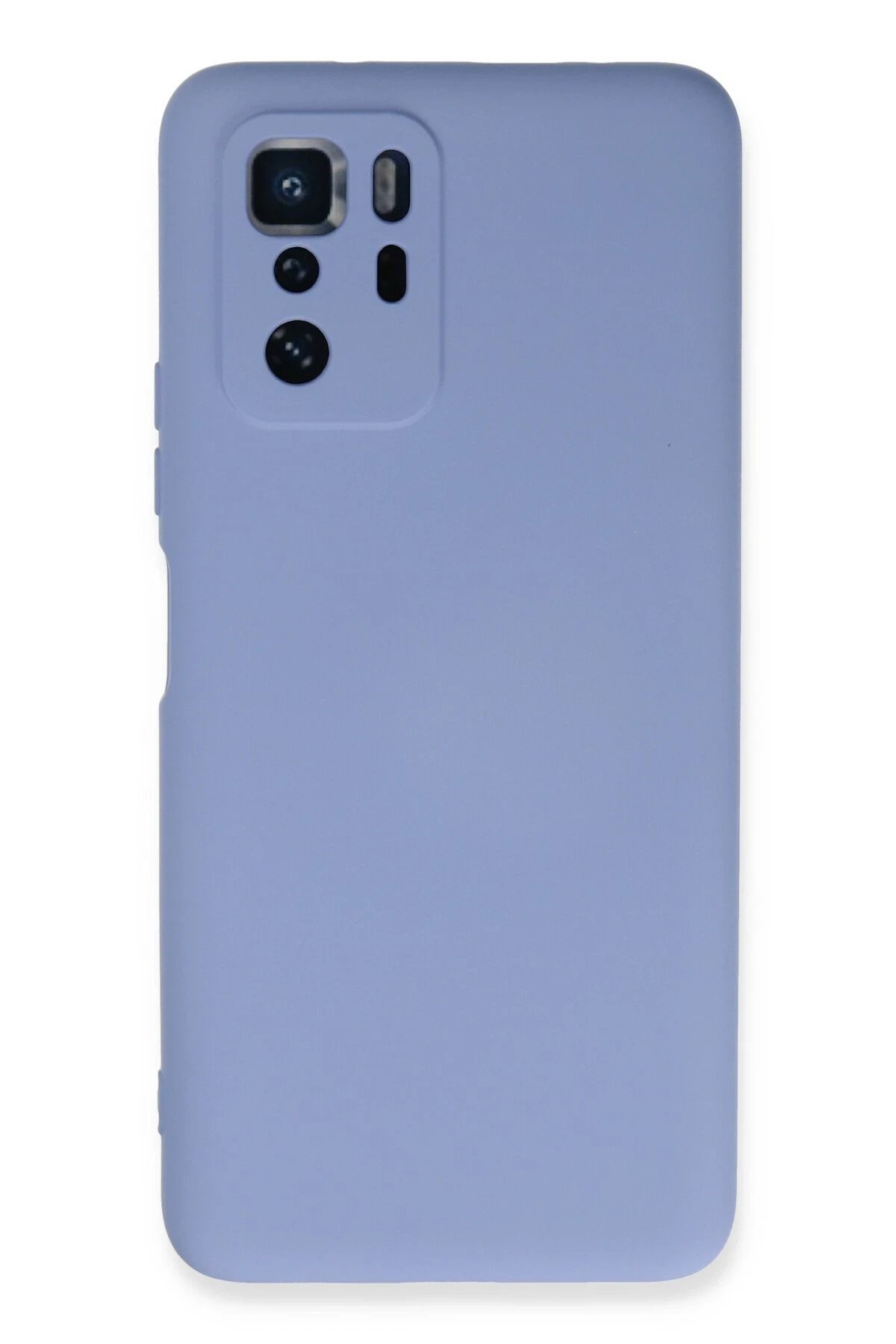 Xiaomi Poco X3 GT Kılıf Nano içi Kadife Silikon - Lila-(5796)