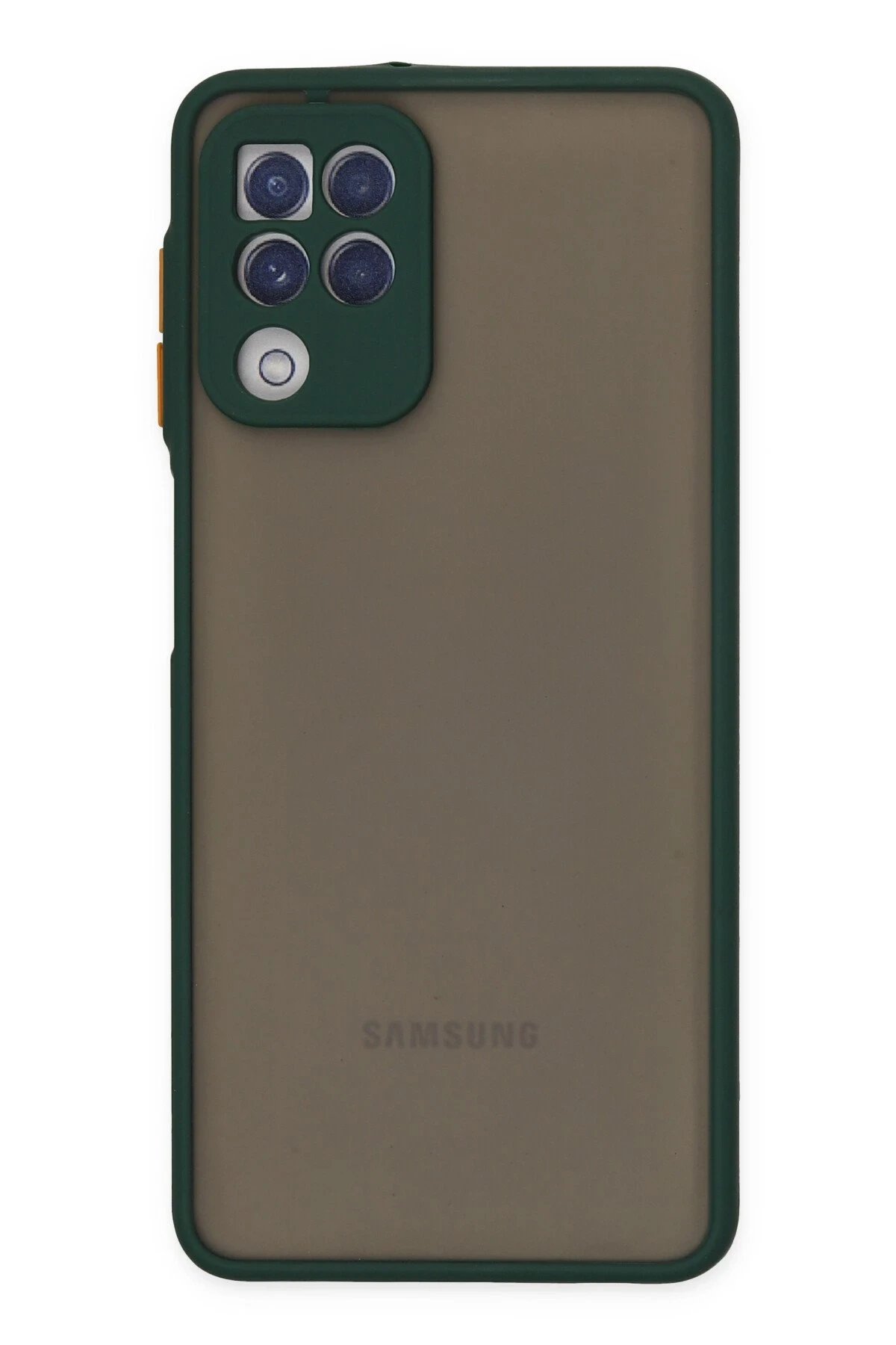 Samsung Galaxy A22 Kılıf Montreal Silikon Kapak - Yeşil-(5796)