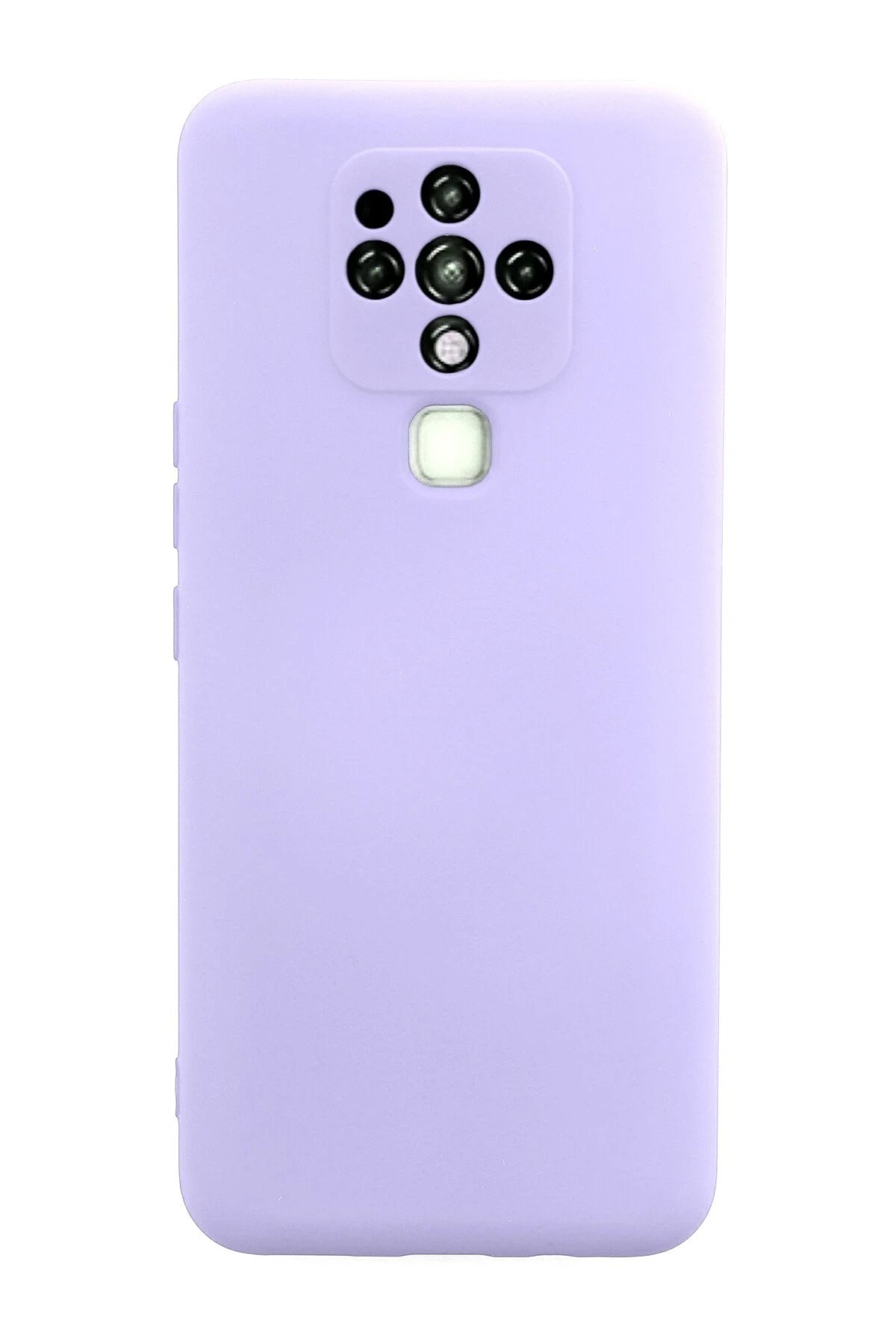 Tecno Camon 16 Kılıf Nano içi Kadife Silikon - Lila-(5796)