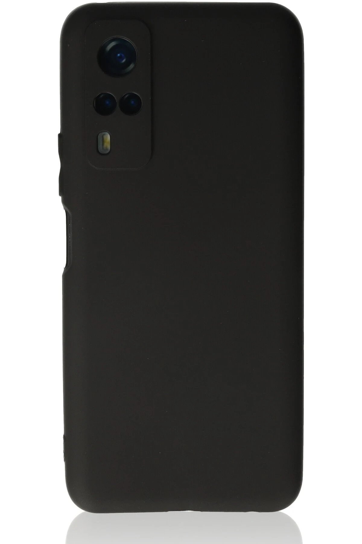 Vivo Y53S Kılıf First Silikon - Siyah-(5796)