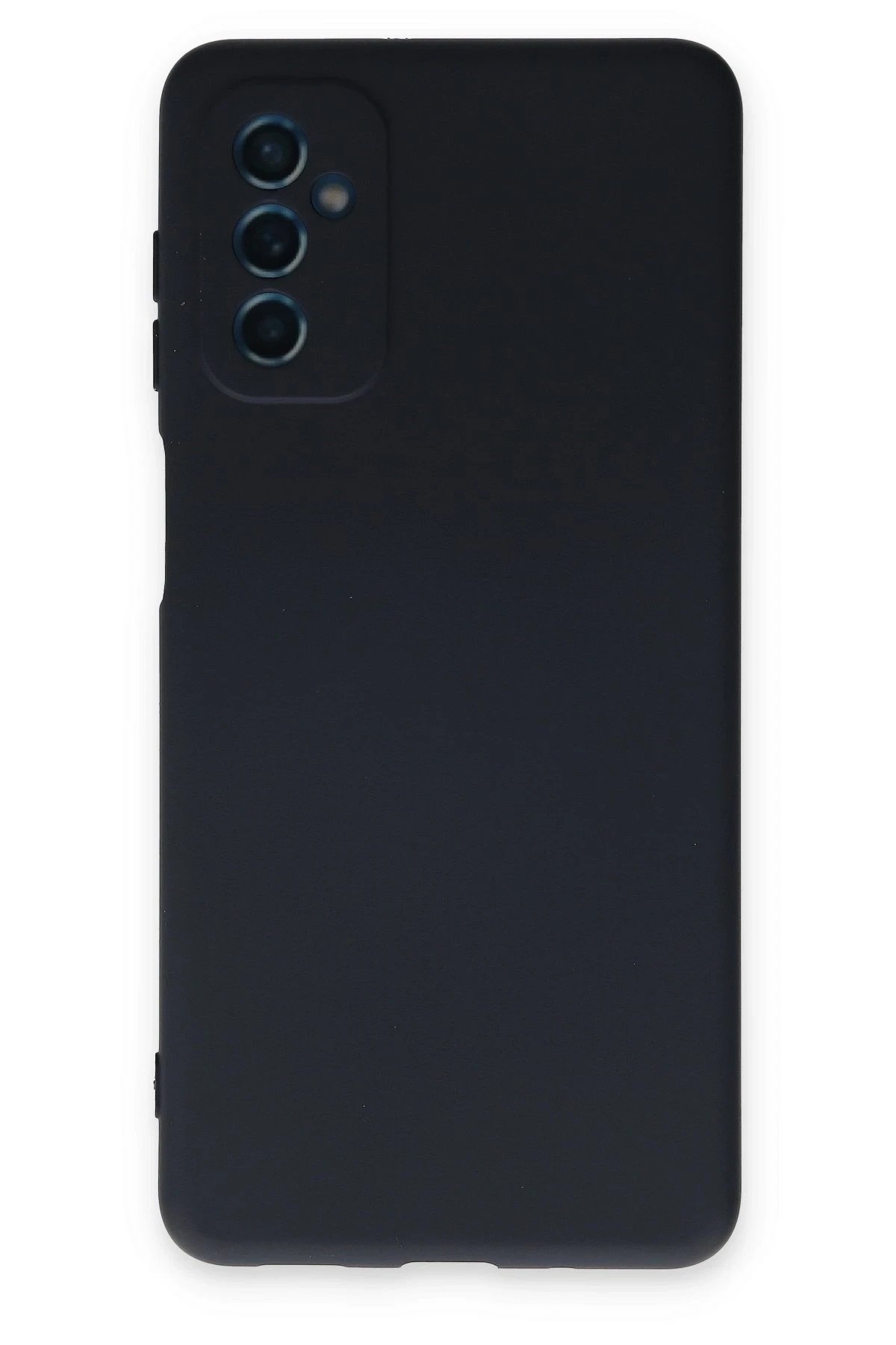 Samsung Galaxy M52 5G Kılıf Nano içi Kadife Silikon - Lacivert-(5796)