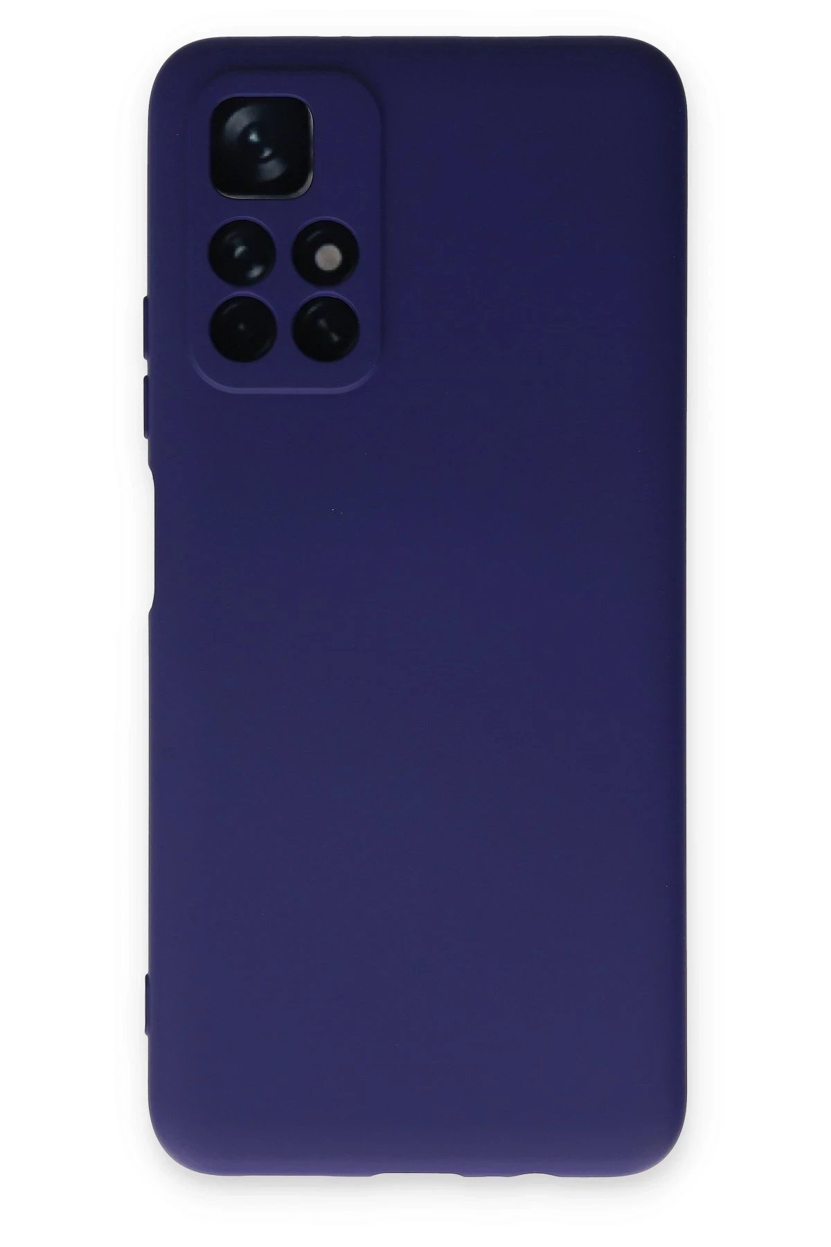 Xiaomi Redmi Note 11T Kılıf Nano içi Kadife Silikon - Mor-(5796)