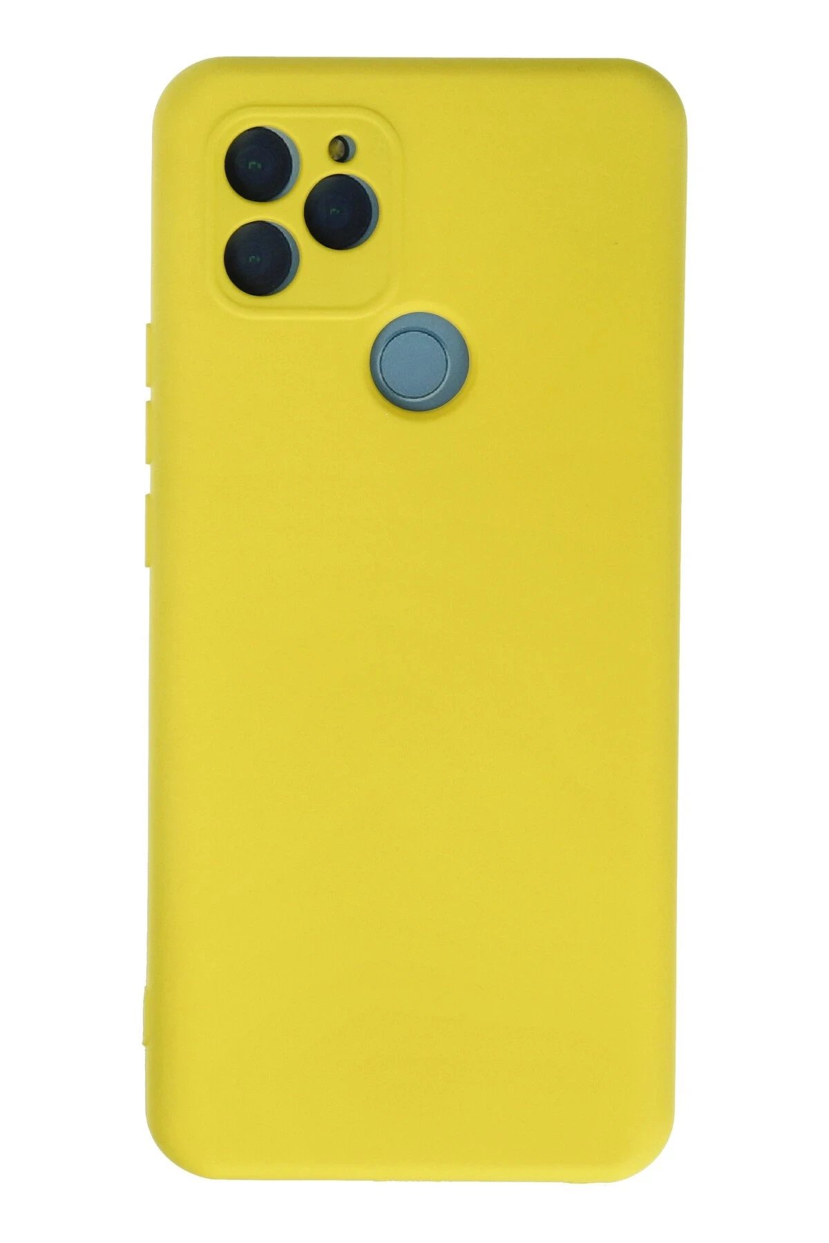 General Mobile GM 21 Kılıf Nano içi Kadife Silikon - Sarı-(5796)