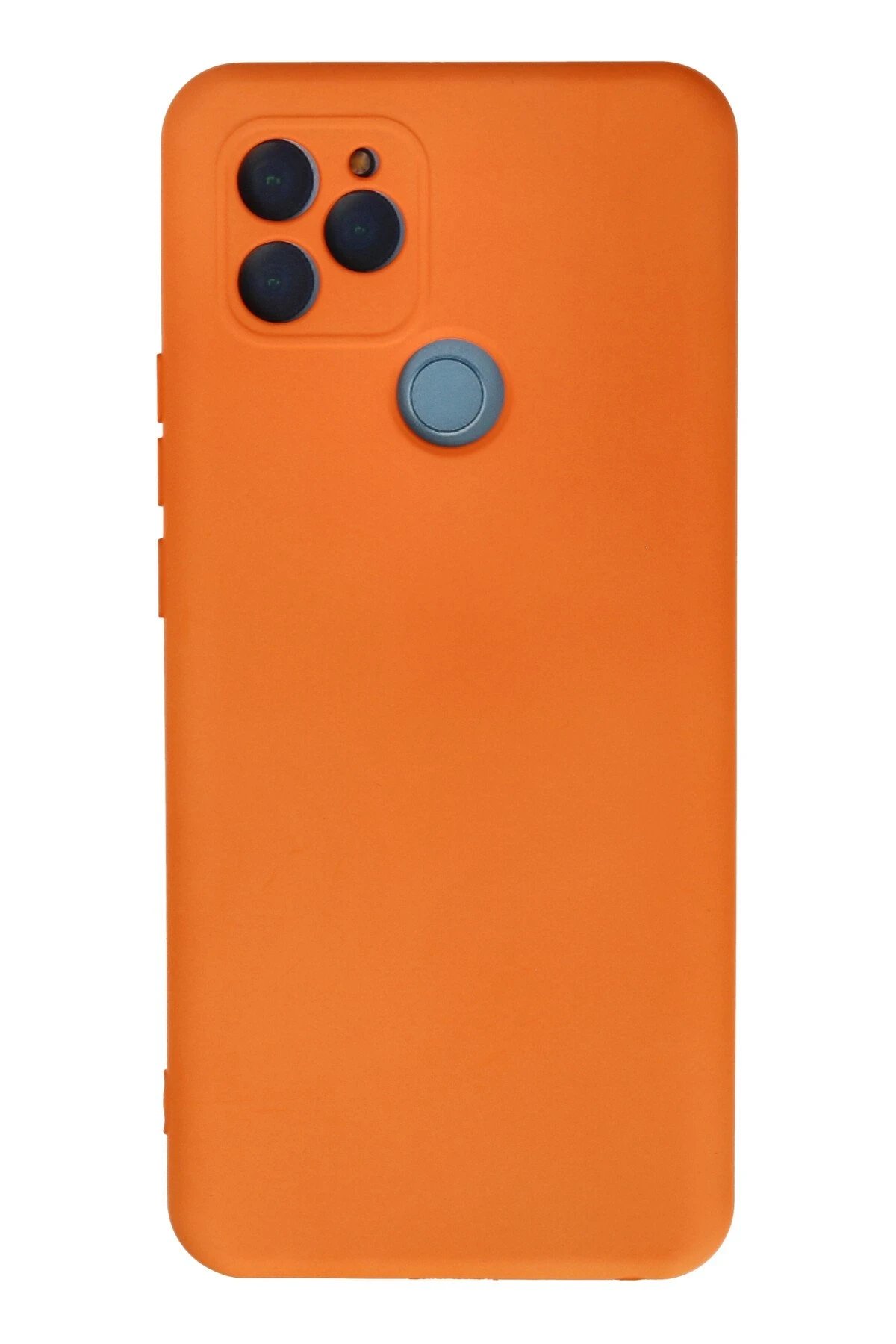 General Mobile GM 21 Kılıf Nano içi Kadife Silikon - Turuncu-(5796)
