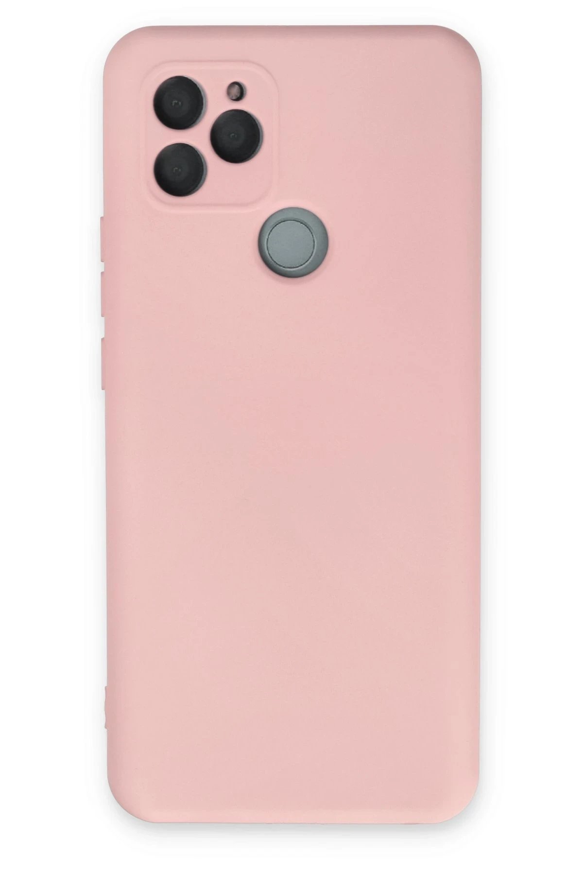 General Mobile GM 21 Kılıf Nano içi Kadife Silikon - Pudra-(5796)