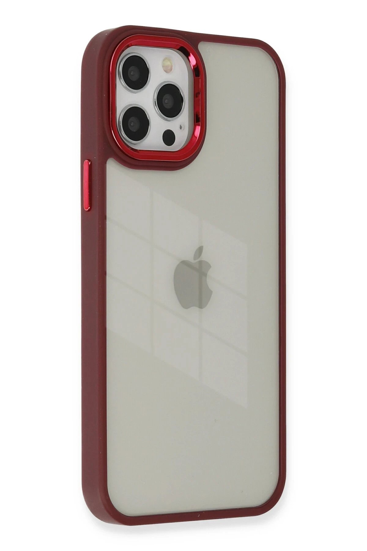 iPhone 12 Pro Max Kılıf Dora Kapak - Kırmızı-(5796)