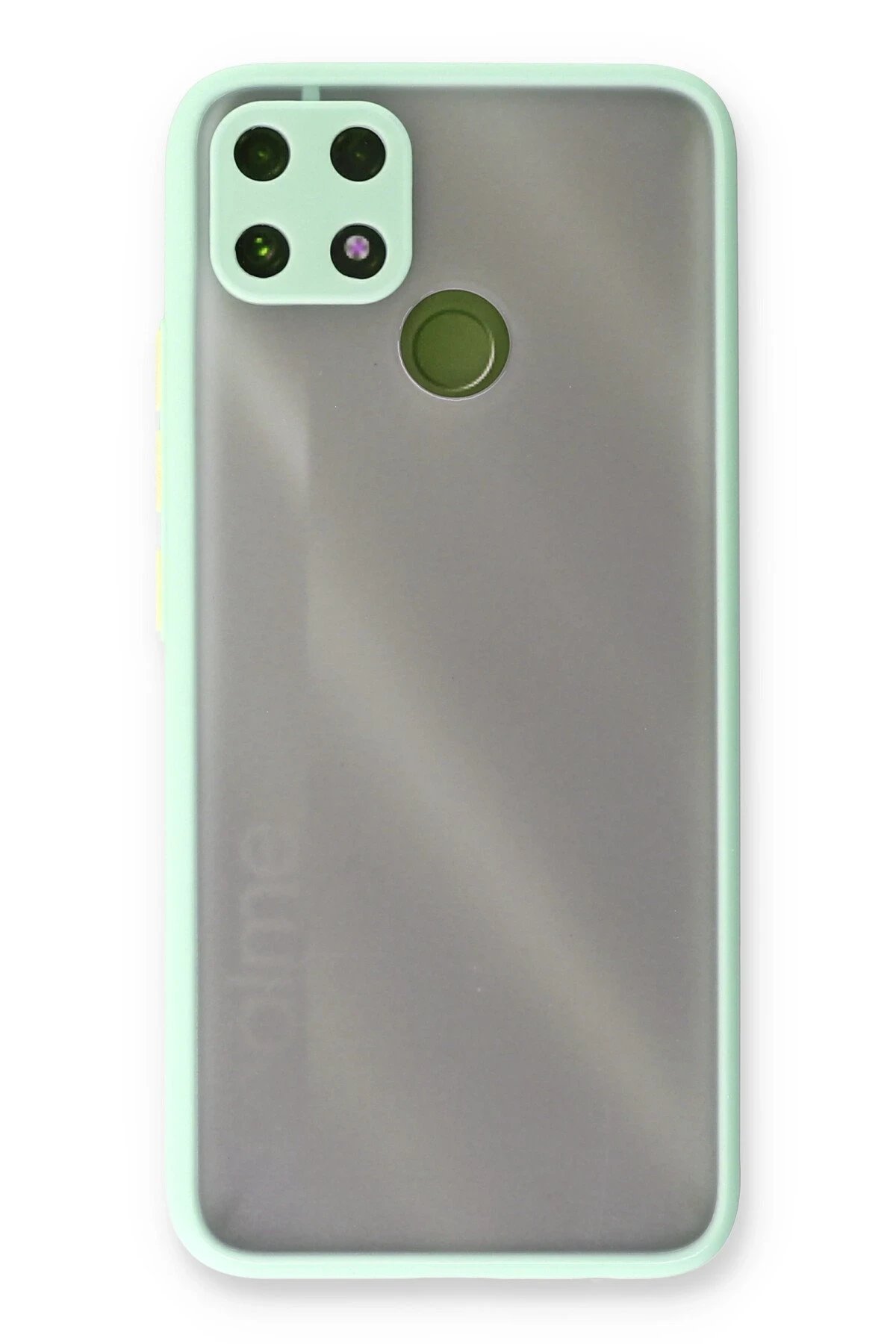 Realme C25 Kılıf Montreal Silikon Kapak - Turkuaz-(5796)