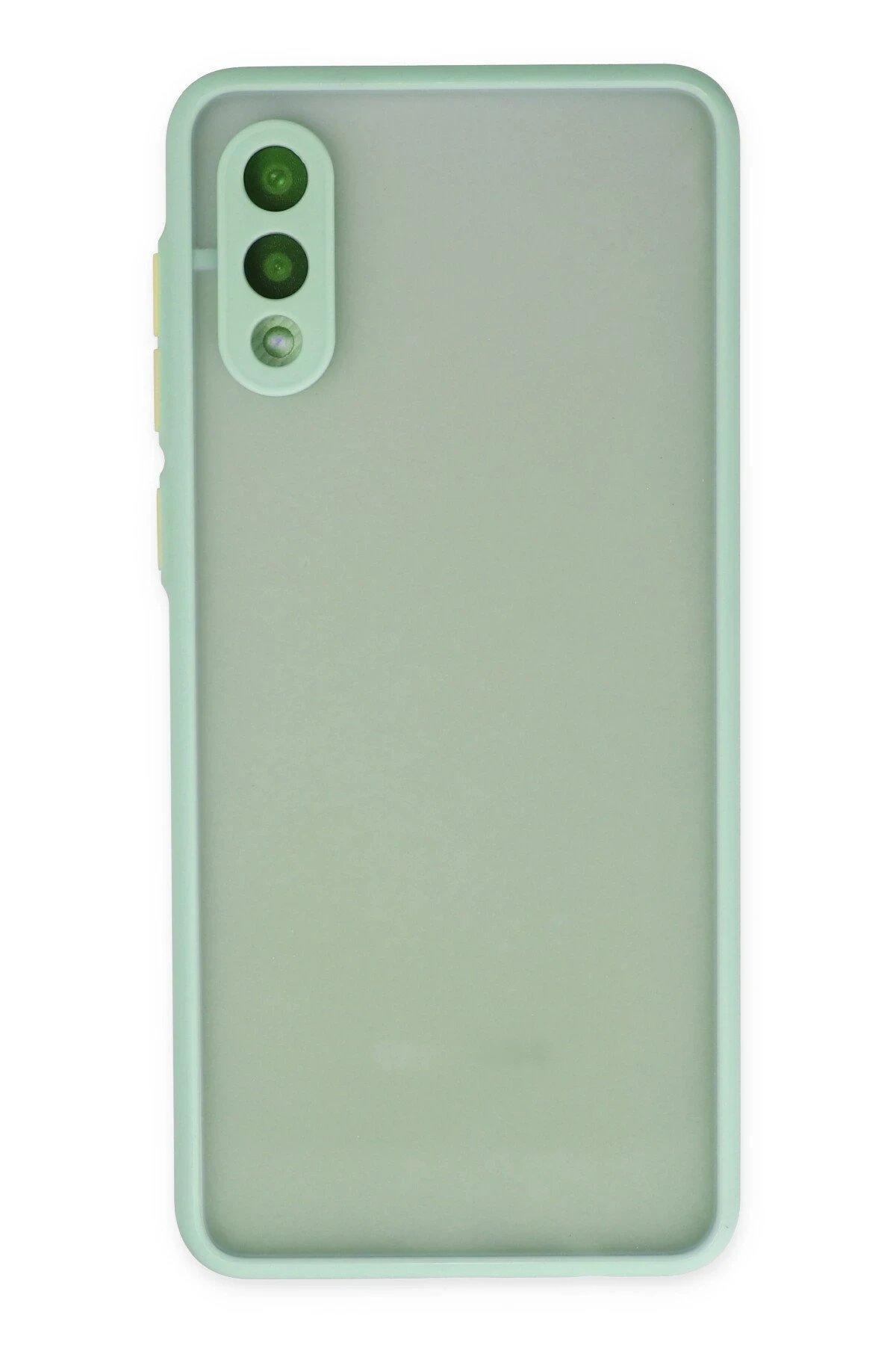 Samsung Galaxy A02 Kılıf Montreal Silikon Kapak - Turkuaz-(5796)