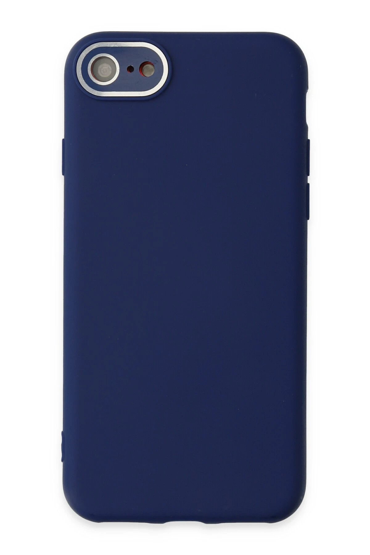 iPhone 7 Kılıf Lansman Glass Kapak - Sky Blue-(5796)