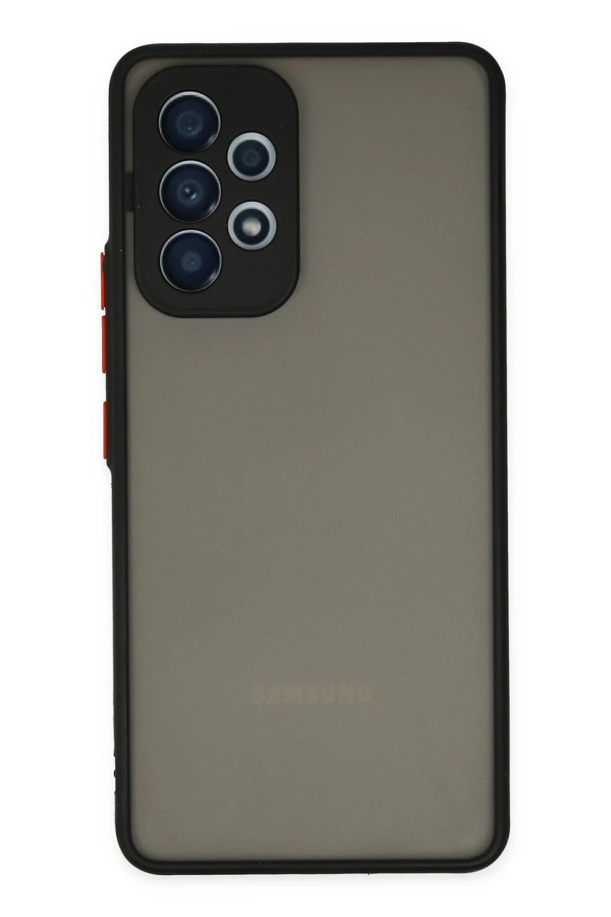 Samsung Galaxy A33 5G Kılıf Montreal Silikon Kapak - Siyah-(5796)