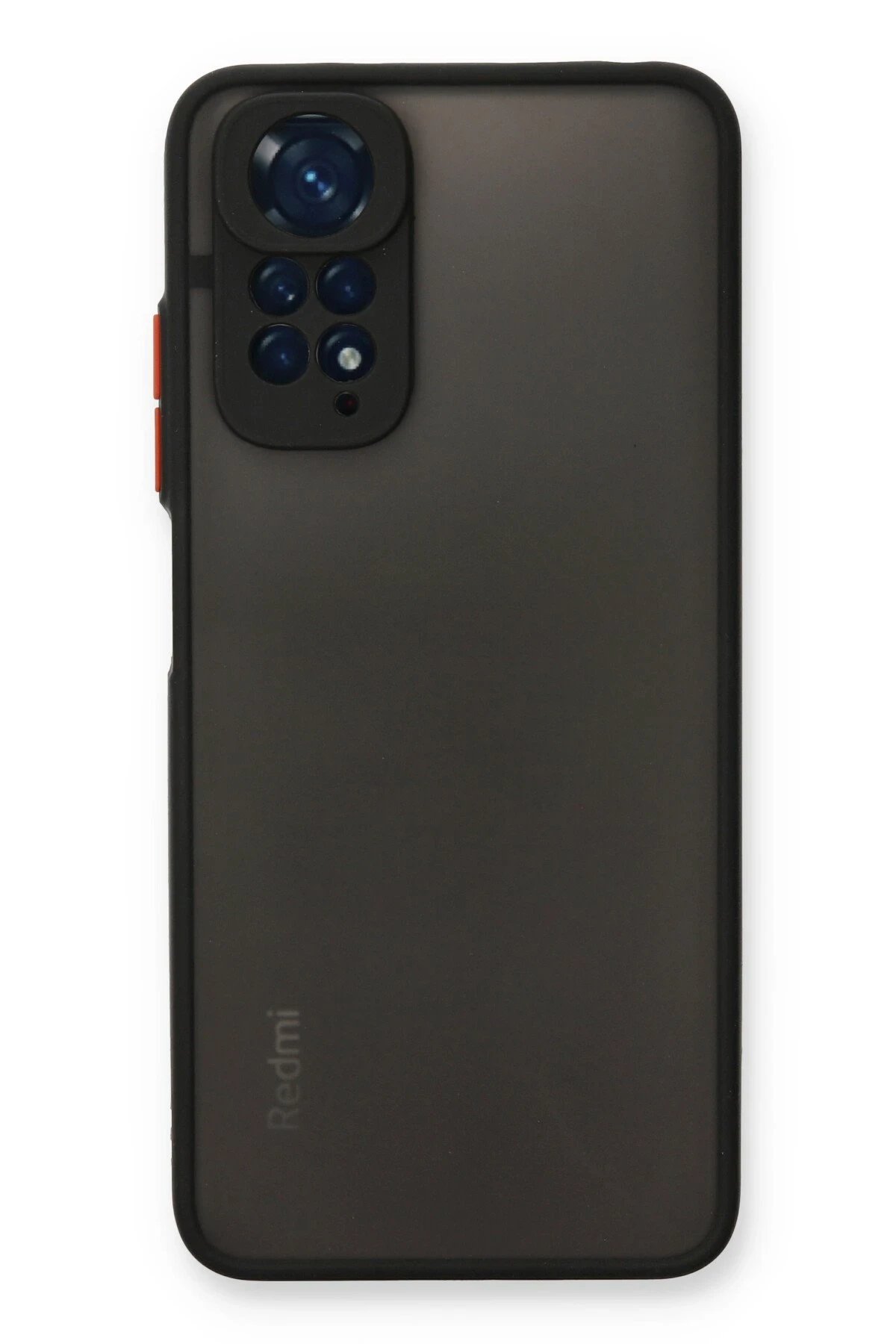 Xiaomi Redmi Note 11 Kılıf Montreal Silikon Kapak - Siyah-(5796)