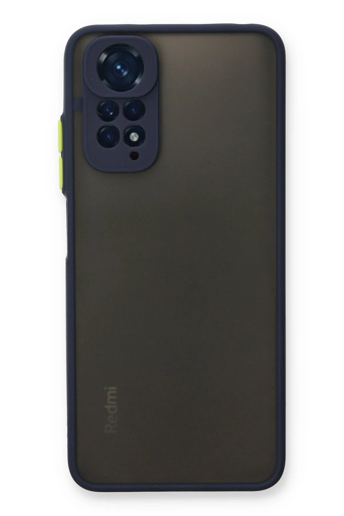 Xiaomi Redmi Note 11 Pro Kılıf Montreal Silikon Kapak - Lacivert-(5796)
