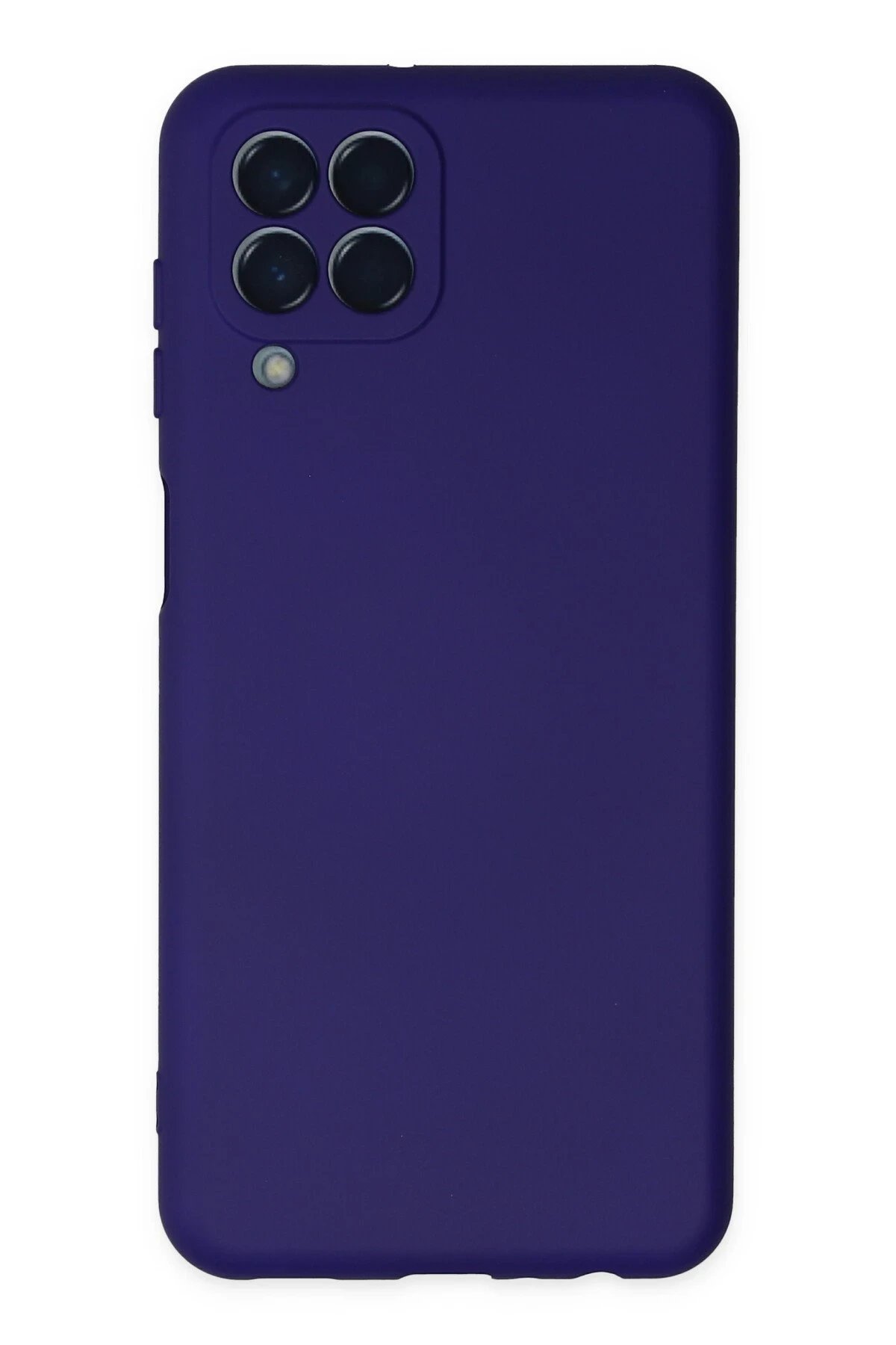 Samsung Galaxy M33 Kılıf Nano içi Kadife Silikon - Mor-(5796)