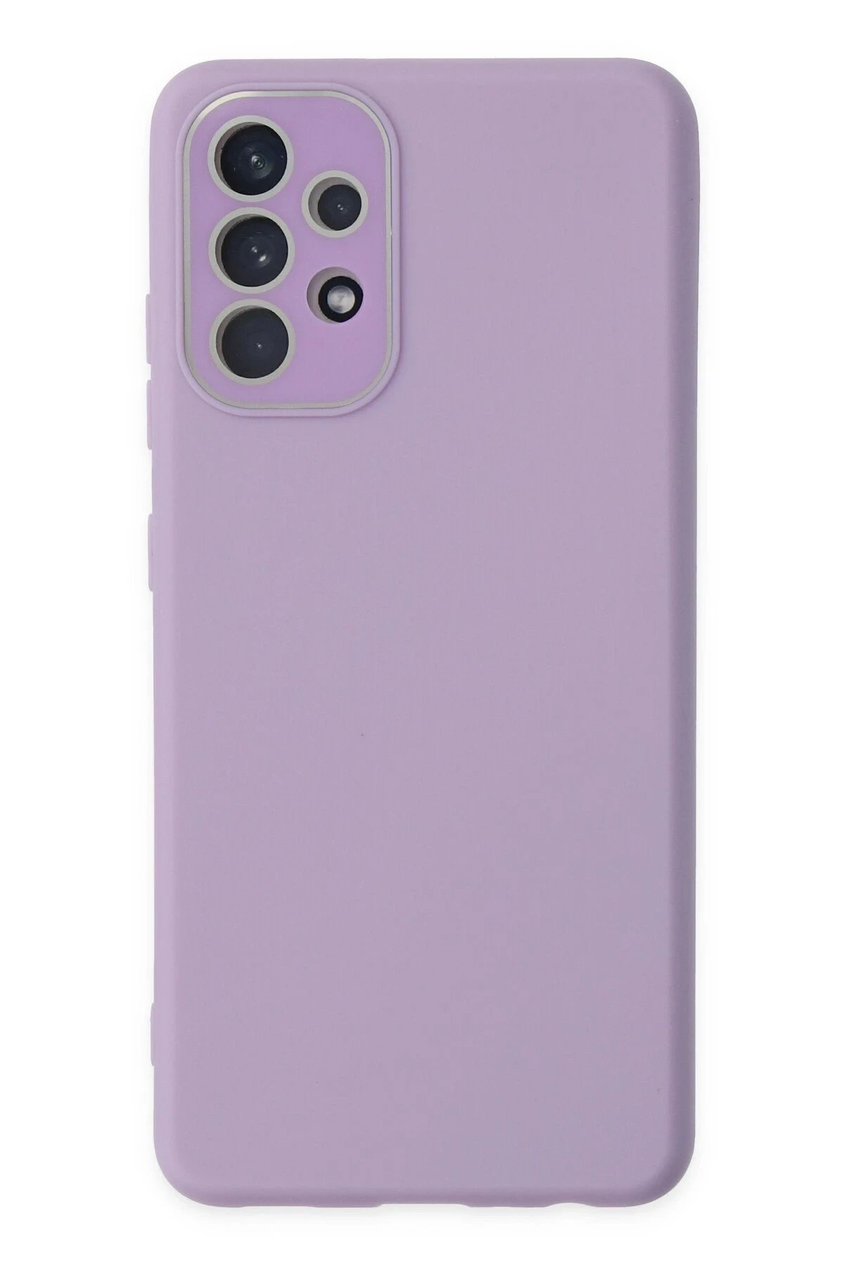 Samsung Galaxy A33 5G Kılıf Lansman Glass Kapak - Lila-(5796)