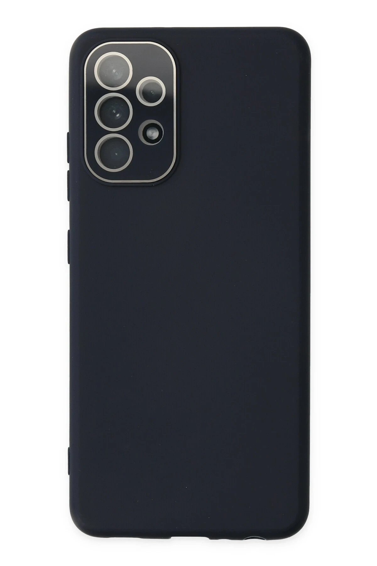 Samsung Galaxy A53 5G Kılıf Lansman Glass Kapak - Lacivert-(5796)