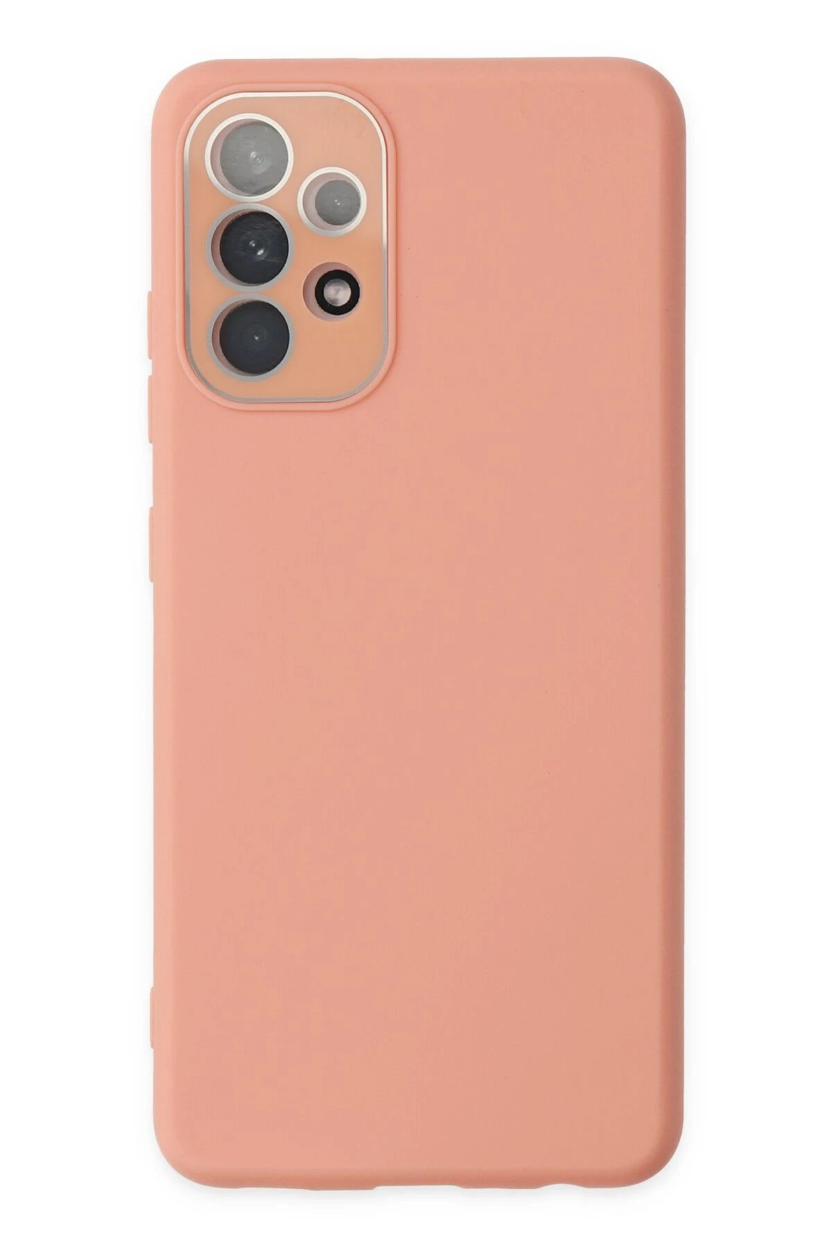 Samsung Galaxy A53 5G Kılıf Lansman Glass Kapak - Pembe-(5796)