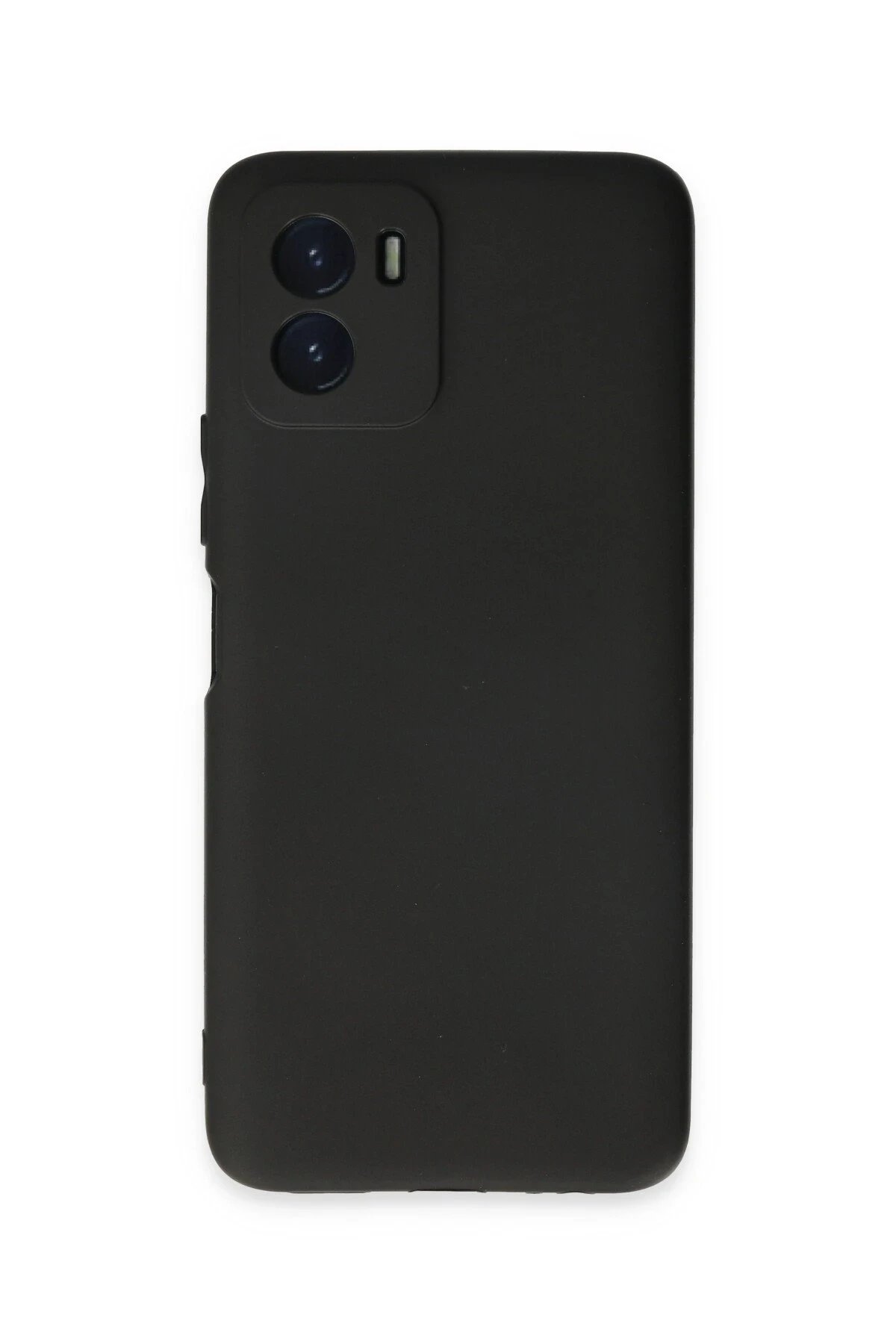 Vivo Y15S Kılıf First Silikon - Siyah-(5796)
