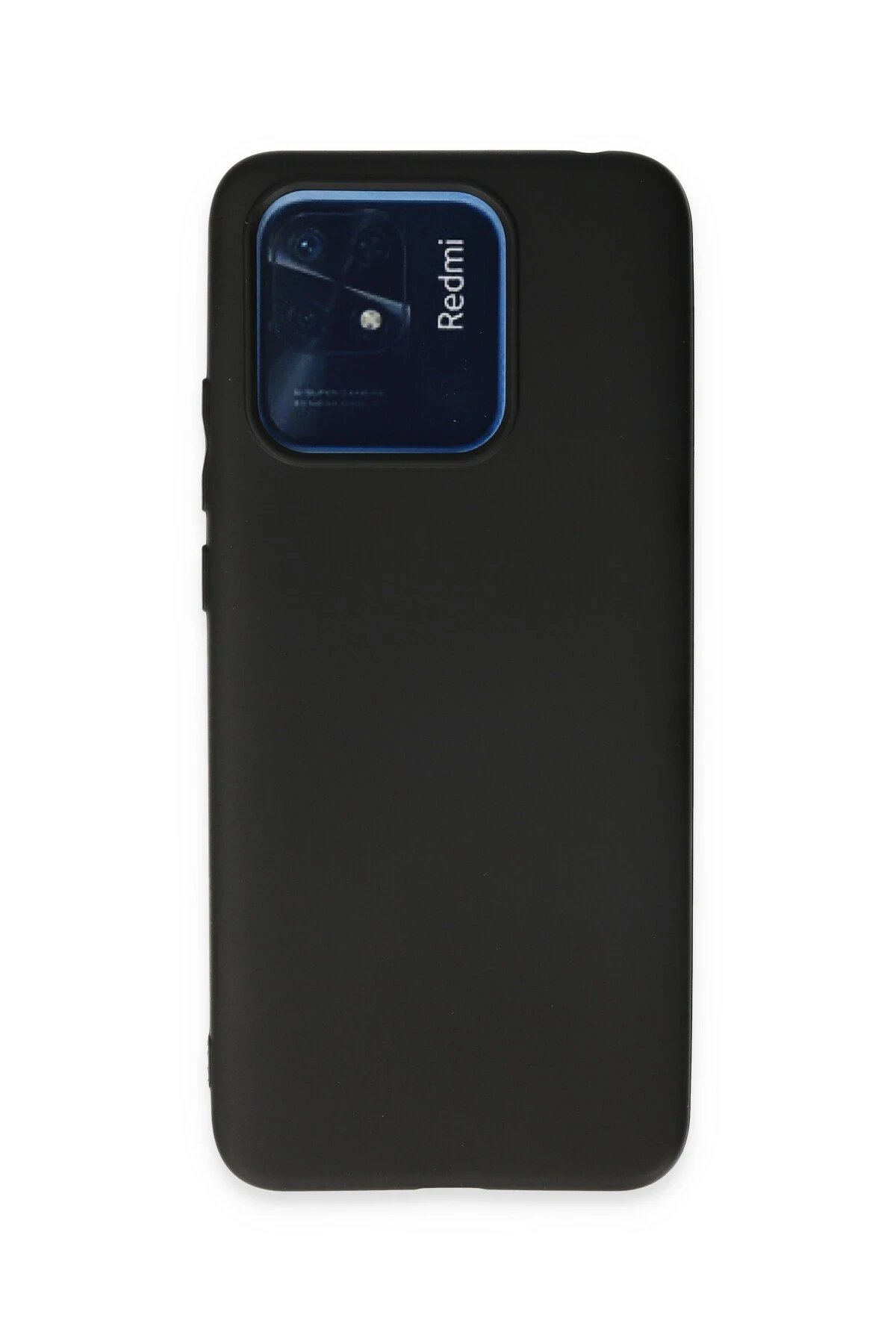 Xiaomi Redmi 10C Kılıf First Silikon - Siyah-(5796)