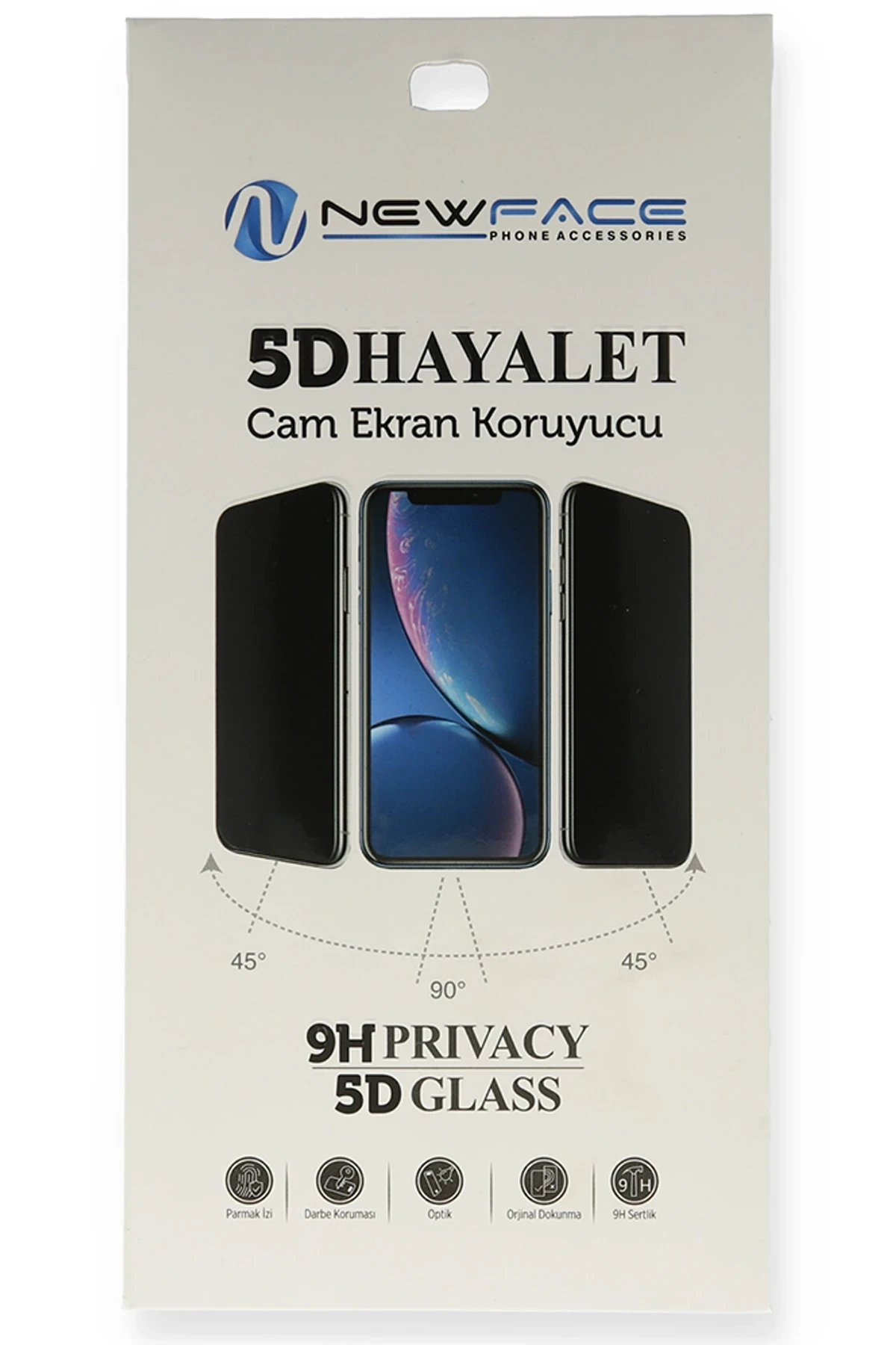 Samsung Galaxy A23 4G 5D Hayalet Cam Ekran Koruyucu-(5796)