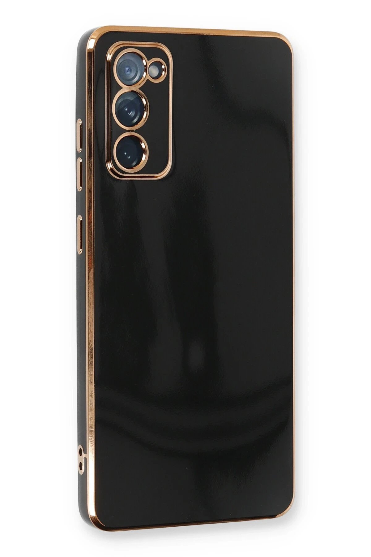 Samsung Galaxy S20 FE Kılıf Volet Silikon - Siyah-(5796)