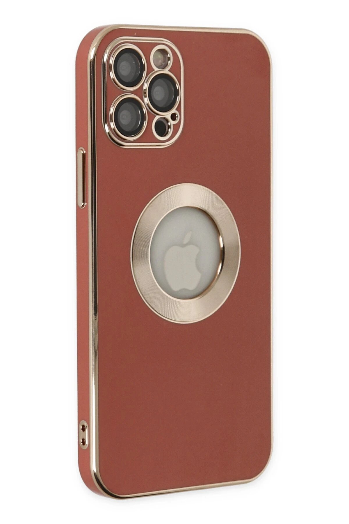 iPhone 12 Pro Max Kılıf Store Silikon - Kırmızı-(5796)