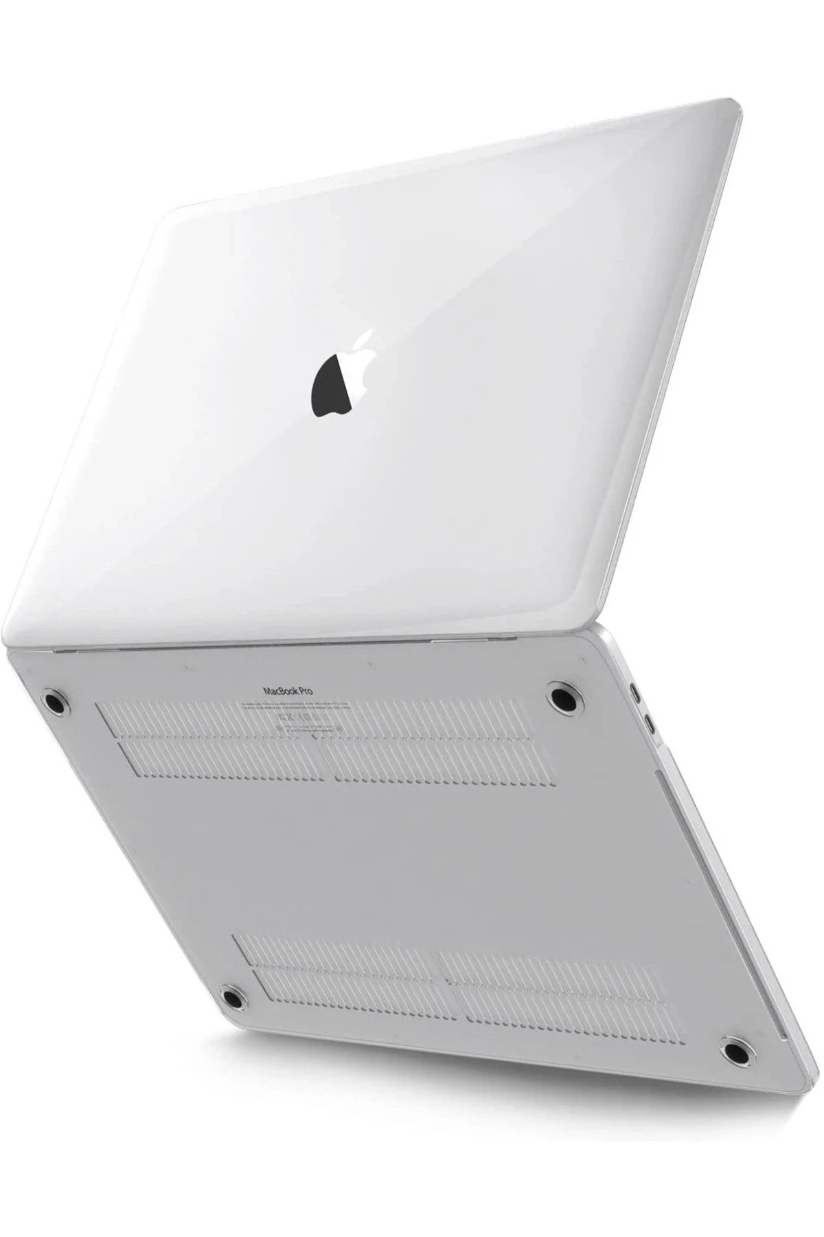 Macbook Pro 13 2020 Macbook Buzlu Kapak - Şeffaf-(5796)