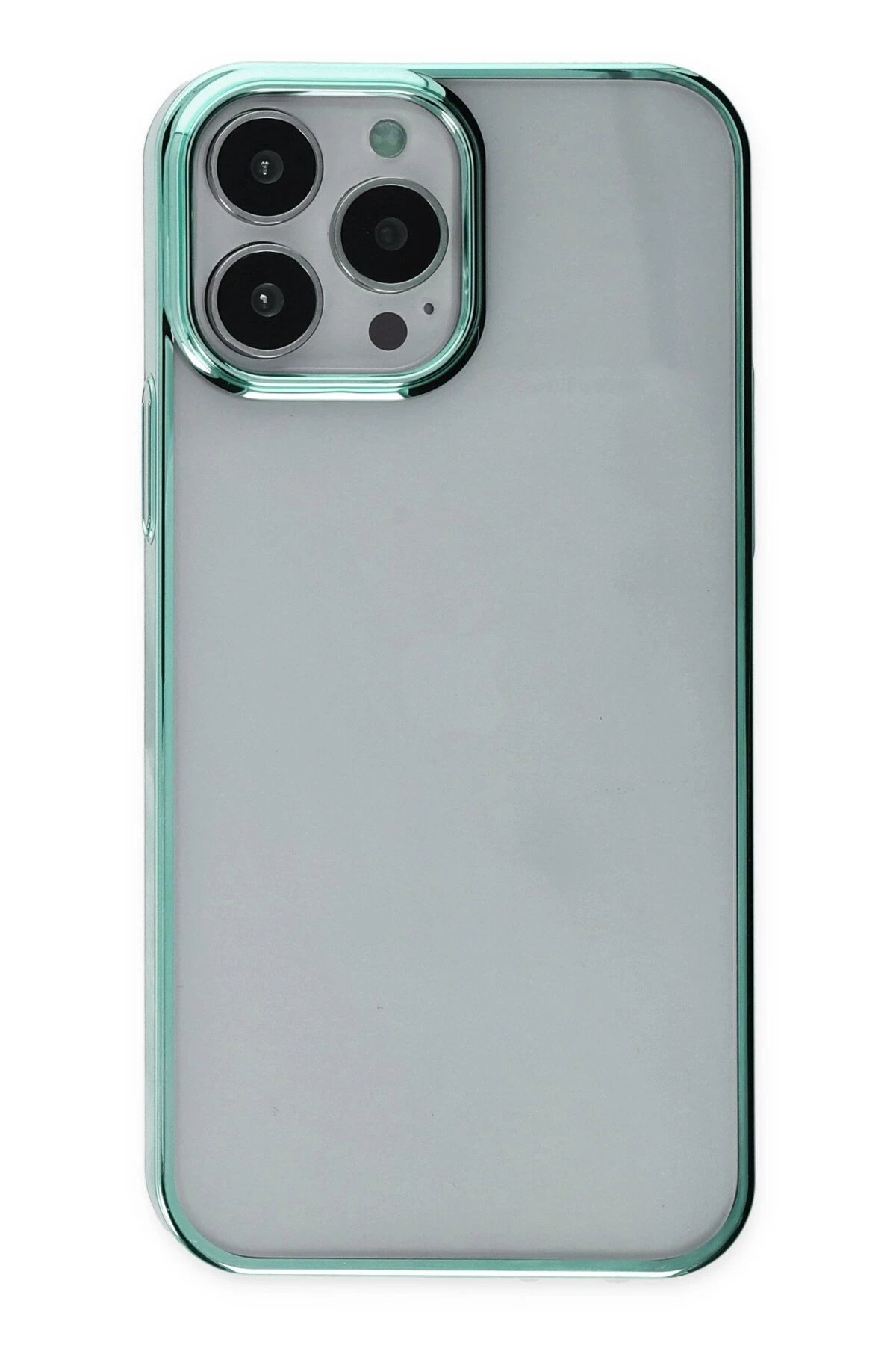iPhone 13 Pro Kılıf Element Silikon - Yeşil-(5796)