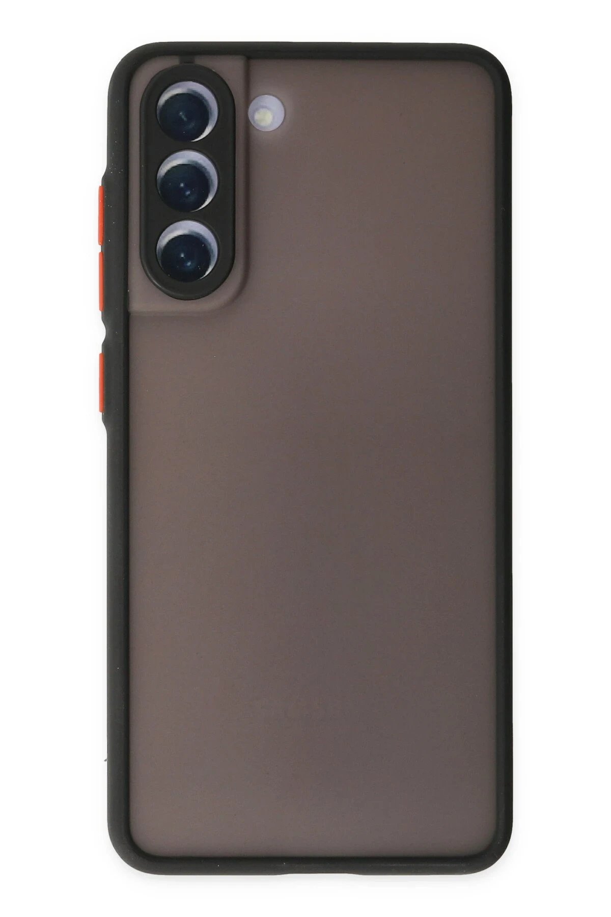 Samsung Galaxy S21 FE Kılıf Montreal Silikon Kapak - Siyah-(5796)