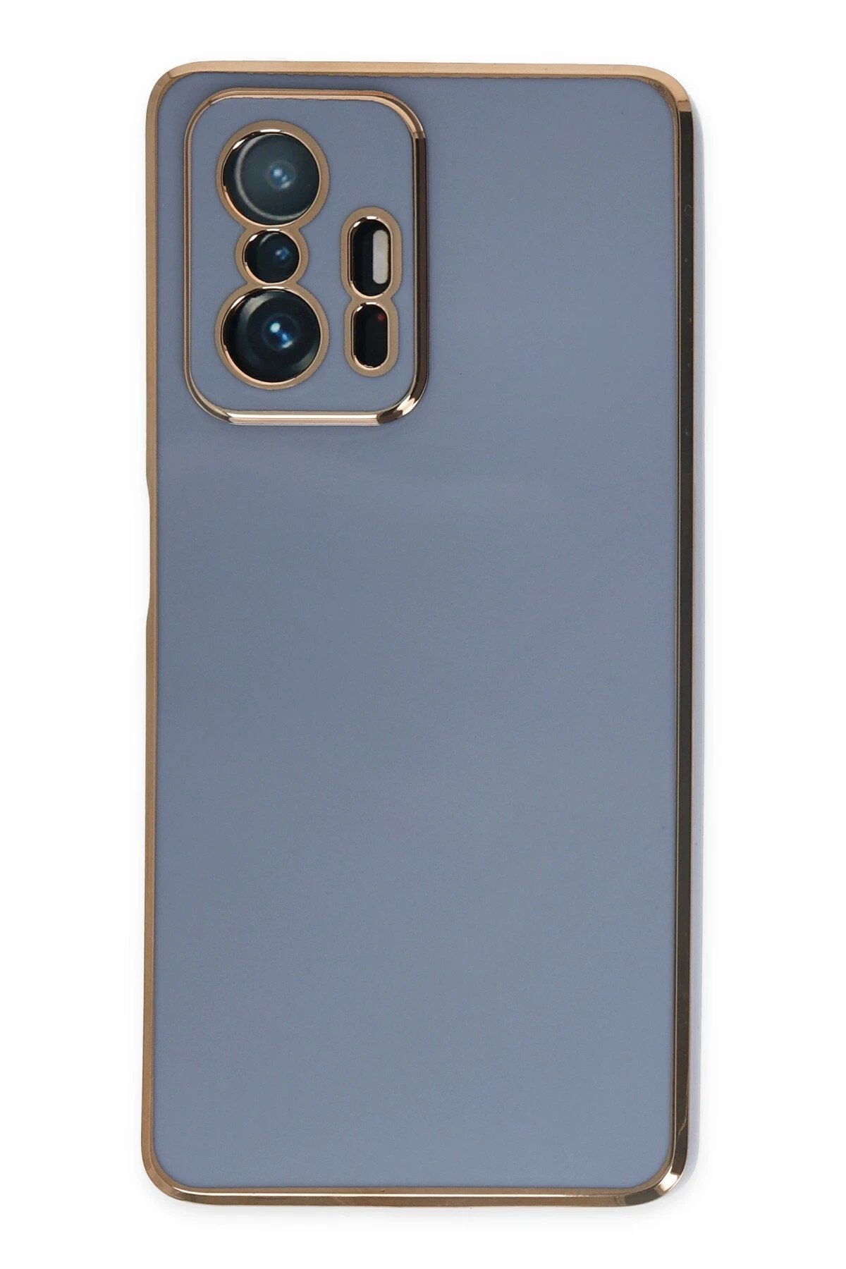 Xiaomi Mi 11T Pro Kılıf Volet Silikon - Mavi-(5796)
