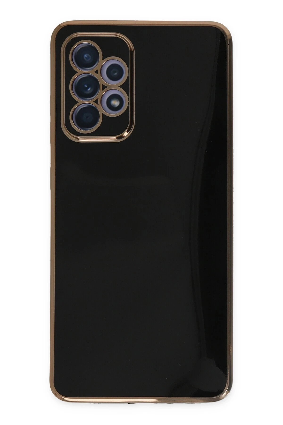 Samsung Galaxy A32 Kılıf Volet Silikon - Siyah-(5796)